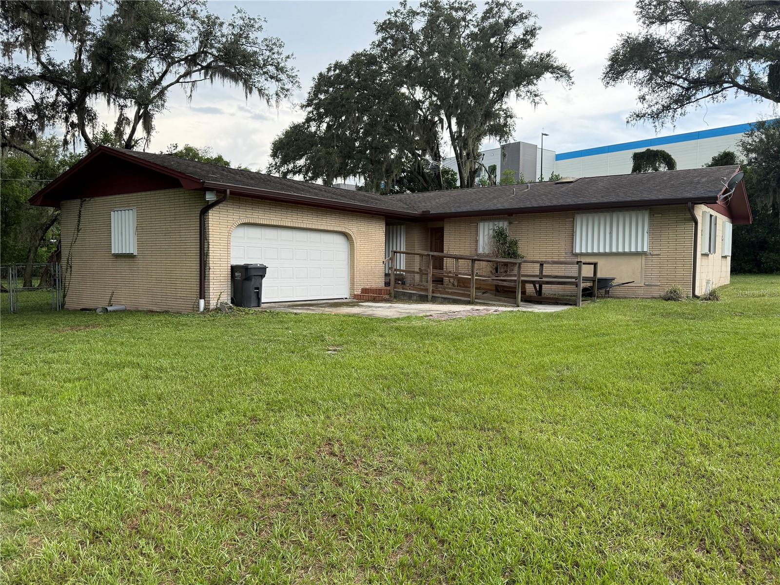 If you are looking for a home with lots of land for gardening, storage, etc., yet centrally located so
you can easily reach downtown Tampa, the Gulf beaches, and Orlando attractions, you have found
it in this house! It is being sold as-is and needs considerable work. The ComfortMaker A/C
compressor is dated April 2023. Roof age is unknown. Flooring needs replacing. There is also a
storage barn on the property. Access to the property is via an unimproved dirt road. See attached
survey.