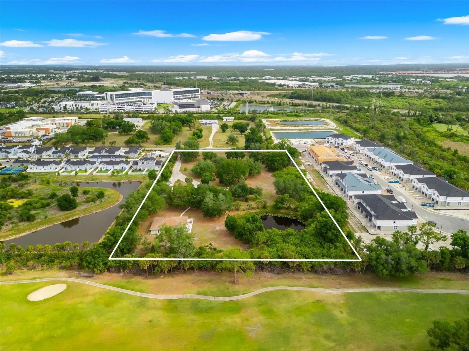 This 4-acre parcel is strategically positioned near the new Sarasota Memorial Hospital – Venice campus on Laurel Rd, placing it at the center of one of South Sarasota County’s most rapidly expanding corridors. The area is experiencing significant commercial and residential growth, including the planned development of major national retailers and dining destinations such as Walmart, The Home Depot, Texas Roadhouse, Chili's, Panda Express, Chick-fil-A, Panera Bread, and Whataburger, further reinforcing the long-term growth trajectory of this location Featuring approximately 327 feet of frontage on Curry Lane, the property is currently zoned RMF-1 (5 units per acre), with neighboring parcels zoned OUE, OPI, and RMF-3, offering strong potential for future development opportunities. Situated within an A-rated school district and located in Flood Zone X, the property also benefits from recently completed traffic and environmental studies, providing a valuable head start for planning and development. Conveniently located just 0.8 miles to Publix, 1.5 miles to Laurel Nokomis School, and under 6 miles to both Nokomis and Venice Beaches, this property combines accessibility with strong growth fundamentals. Opportunities of this scale, location, and surrounding development are increasingly rare—secure your position in one of the area’s most active and evolving corridors today.