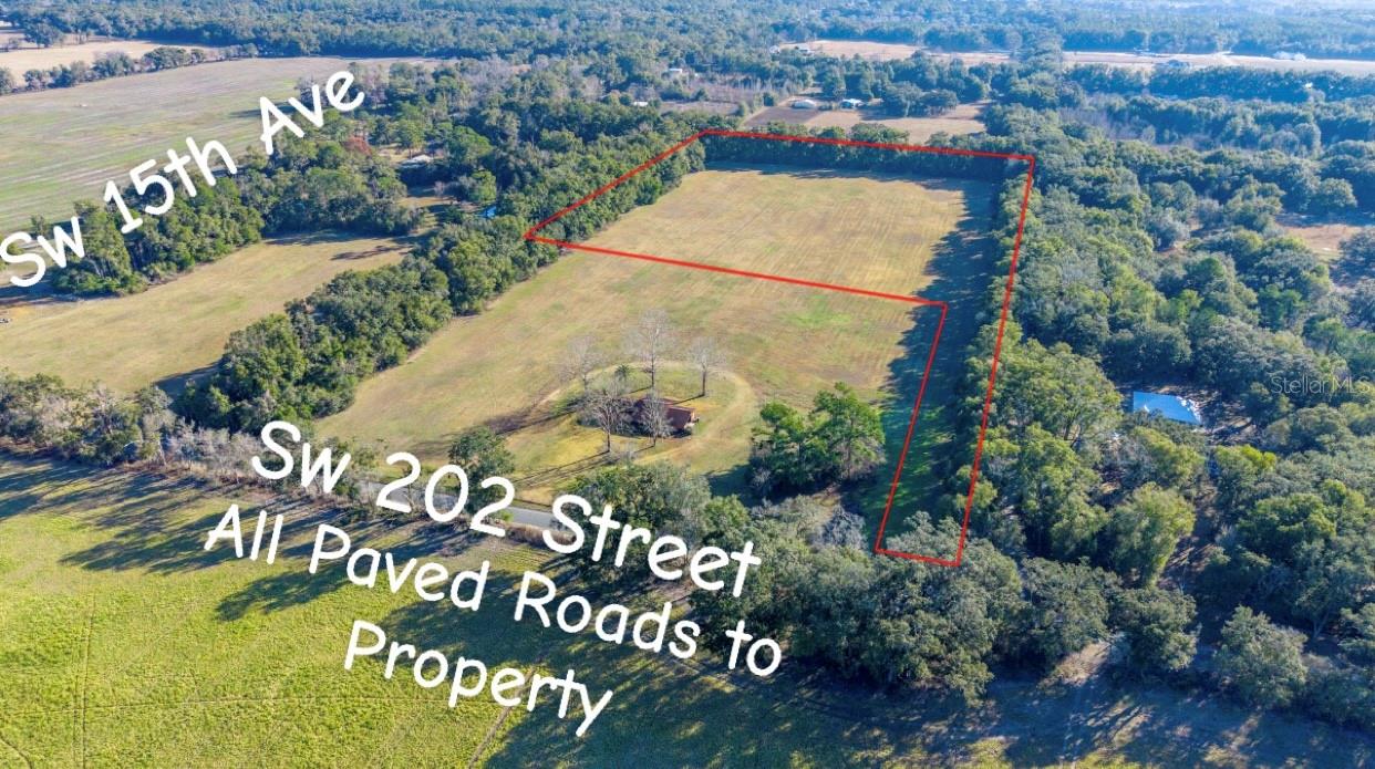 Come build you dream home on the highly sought after 9.7 acres right off on SW 15th Ave, only a stones throw away from Town of Tioga Center. Open Builder. This property is high & dry and offers endless possibilities, the space and flexibility to bring your vision to life. Fully Cleared and located on a paved road. This prime property is ready for immediate use with no costly clearing needed. No HOA fees, bring your horses, cows, and there is plenty of room for you RV & large toys. Located in highly desirable Alachua County, this land provides the peace and privacy of rural living while being just minutes from Shopping, Restaurants, Starbucks, Publix, Hospitals, I-75, University of Florida & Santa Fe Community College. Opportunities like this right off SW 15th Ave are rare—schedule your private tour today and explore the potential of this exceptional North Central Florida property.