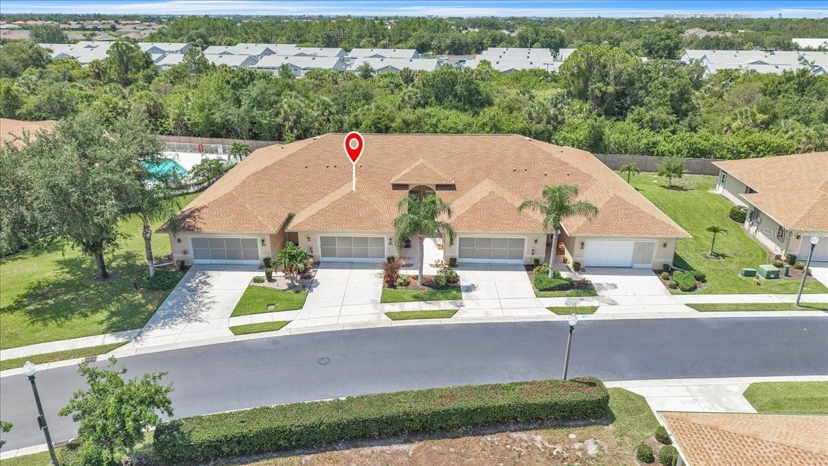 Welcome to easy Florida living in this beautifully maintained 2-bedroom, 2-bath villa in Punta Gorda! From the moment you walk through the front door, you'll appreciate the bright, open floor plan that makes the home feel both spacious and inviting. The living room flows effortlessly into the kitchen, creating the perfect space for entertaining or simply enjoying everyday life. The kitchen features beautiful cabinetry and newer appliances. Just off the main living area, the private primary suite offers a spacious walk-in closet and an ensuite bathroom complete with a beautiful walk-in shower. A generously sized guest bedroom and full guest bath provide plenty of room for visitors or a home office. Recent updates offer added peace of mind, including a new roof (2022), A/C approximately 3 years old, kitchen appliances approximately 2 years old. Park Place Estates offers a wonderful selection of community amenities, including an active clubhouse, heated pool and spa, exercise room, fitness center, bocce ball court, BBQ area, game room, library, and media room. HOA dues help simplify ownership by covering items such as insurance and pest control, allowing you to spend less time managing maintenance and more time enjoying the Southwest Florida lifestyle. Conveniently located close to shopping, dining, medical facilities, golf courses, and all that historic Punta Gorda has to offer, this move-in-ready villa is perfect for year-round living, a seasonal retreat, or an investment opportunity. Don't miss your chance to enjoy the relaxed Southwest Florida lifestyle!
