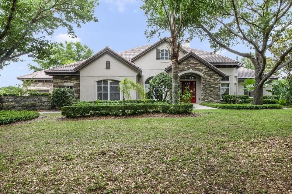 Welcome to 25551 Hawks Run Lane, an exquisite 5-bedroom, 4.5-bathroom estate nestled in the beautiful Red Tail Estate Homes community of Sorrento, Florida. This luxurious 4,343-square-foot residence, situated on a meticulously landscaped 0.40-acre lot, offers an unparalleled blend of elegance, comfort, and modern amenities.
Welcome to this stunning 5-bedroom, 4.5-bath residence offering over 4,300 square feet of beautifully designed living space.

This home features soaring ceilings, elegant architectural details, and expansive windows that fill the interiors with natural light. The formal dining and living areas create an inviting atmosphere for gatherings, while the open-concept family room centers around a cozy fireplace with seamless flow into the chef’s kitchen. Highlights include granite counters, custom cabinetry, and stainless steel appliances.
The spacious primary suite offers an oversized walk-in closet and a spa-inspired bath with dual vanities, soaking tub, and separate shower. Four additional bedrooms, including an upstairs suite, provide versatility for guest accommodations, a home office, or hobbies.

Enjoy the ease of Florida living with multiple dining areas, flexible spaces, and outdoor areas surrounded by mature landscaping. Additional features include a 3-car garage, updated flooring, and over 5,500 square feet under roof.
Conveniently located within a gated community near shopping, dining, and commuter routes, this property combines comfort, style, and functionality.

? Highlights:
5 Bedrooms | 4.5 Bathrooms
4,343 sq ft heated living area
Gourmet kitchen with granite counters & stainless appliances
Expansive primary suite with spa bath & oversized closet
Open-concept family room with fireplace
3-car garage + manicured outdoor spaces
Located in a gated community close to daily amenities