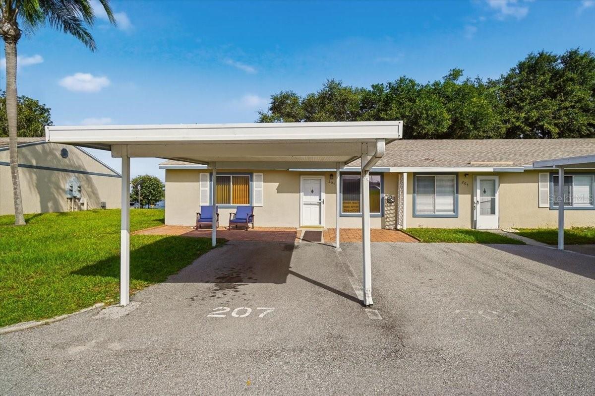 Enjoy peaceful lakeside living at 207 Winter Ridge Blvd! This 2-bedroom, 2-bath condo is ready to move into. The home features an enclosed Florida room, primary bedroom with walk in closet, open floor plan, and stunning lake views. The community features a pool, clubhouse, shuffleboard, and a lot more. Call, text, or email for your private showing. *Agents, please read MLS remarks.*