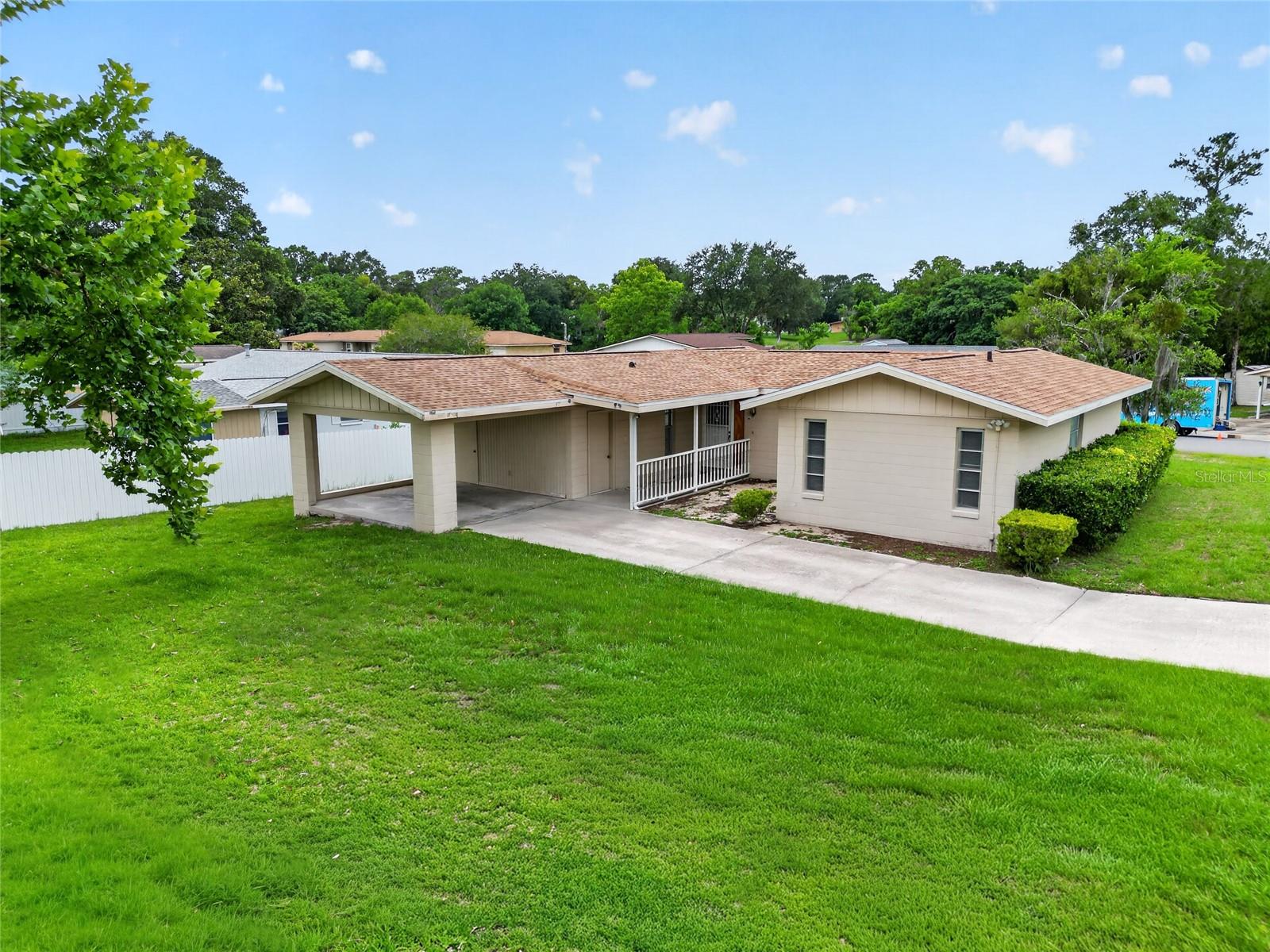 This is a Certified Pre-Owned Home -- and that changes everything. Before you ever make an offer, a licensed home inspector has already been through this home top to bottom. You will be provided with this full clean report prior to viewing at no cost. No surprises. No guessing. Just confidence. And it doesn't stop there -- your purchase comes with a 12-month Home Warranty AND our 18-month Satisfaction Guarantee: love this home, or we will buy it back or sell it for free. You won't find that anywhere else. As an added bonus you also qualify for a 1% lender credit at closing if you use our preferred lender.

Extremely well-maintained 2-bedroom, 2-bath block home located in Silver Springs Shores. Offering 1,376 square feet of living space, this move-in-ready home features a newer roof, HVAC system, and water heater for added peace of mind. Situated on a desirable corner lot, the property provides ample outdoor space and great curb appeal.

Whether you’re looking for a high-performing investment property with strong rental potential or an affordable place to call home, this property is an excellent opportunity. Conveniently located near shopping, dining, schools, and major roadways. Schedule your showing today!