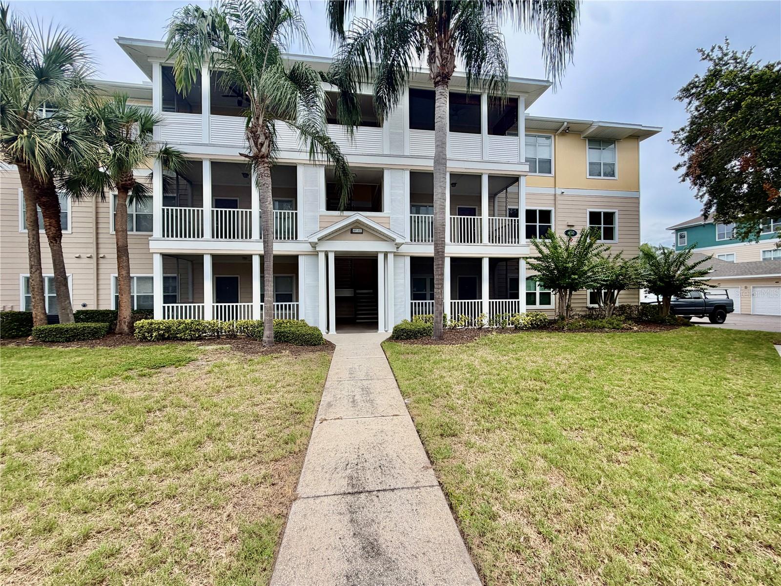 Available now for annual lease in the highly desirable Palms of Cortez community! This unfurnished second-floor condominium offers a spacious and functional split-bedroom floor plan with 2 bedrooms, 2 bathrooms, and a convenient indoor laundry room. Ideally situated near the front of the community, this unit provides easy access to the community pool, fitness center, and mailboxes. The well-appointed kitchen features ample cabinetry and storage space, while additional interior closets and an exterior storage closet on the screened lanai provide plenty of room for all your belongings. Enjoy the screened-in patio creating the perfect space to enjoy your morning coffee or unwind after a long day. The split-bedroom layout offers privacy, with the primary suite and guest bedroom located on opposite sides of the condo. Palms of Cortez is a gated community offering resort-style amenities including a community pool, fitness center, clubhouse, tennis courts, and beautifully maintained grounds. Conveniently located just minutes from shopping, dining, IMG Academy, State College of Florida, downtown Bradenton, Sarasota, and the world-famous beaches of Anna Maria Island. Don't miss this opportunity to enjoy maintenance-free living in one of Bradenton's most convenient locations!