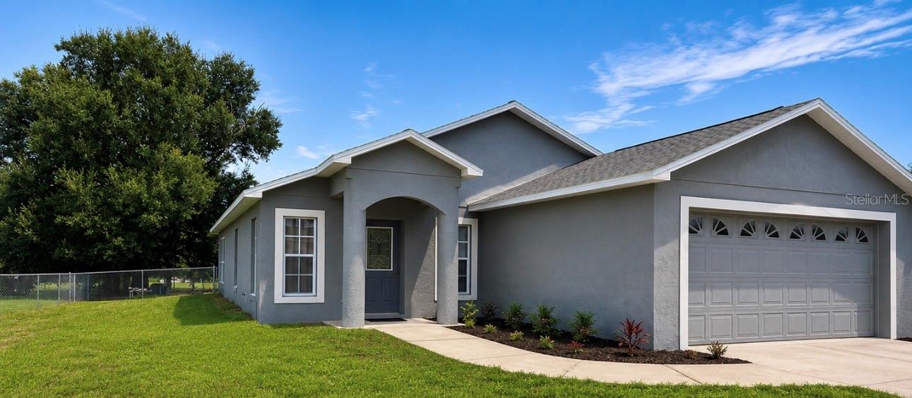 Welcome to this beautiful maintained 3-bedroom, 2-bath home featuring a bright, open-concept floor plan with a desirable split-bedroom layout perfect for both everyday living and entertaining. The private primary suite offers a relaxing retreat with dual vanities, a walk-in shower, and a spacious walk-in closet.

Step outside to a large backyard ideal for weekend barbecues, gatherings with family and friends, or simply unwinding on the screened lanai while enjoying peaceful Florida evenings.

Located in the sought-after Grand Pines community, residents enjoy access to a community pool and playground, with shopping, dining, schools, and major roadways just minutes away.

Whether you're a first-time homebuyer, growing family, or investor, this home delivers the perfect blend of comfort, convenience, and value. Don't miss your opportunity to make it yours, schedule your private showing today!