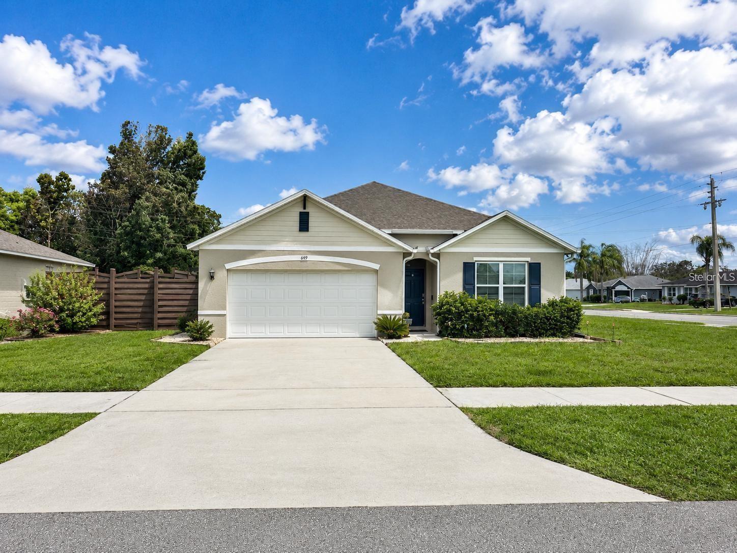 One or more pictures were virtually staged. Welcome to your new home at 649 Comstock Dr, Deltona, FL 32738!

Discover this beautiful property that perfectly combines comfort, functionality, privacy, and an excellent location. Situated in one of Deltona’s fastest-growing areas, this stunning residence offers easy access to major highways, providing a quick commute to Orlando, the beautiful East Coast beaches, shopping centers, supermarkets, restaurants, pharmacies, parks, churches, and nearby schools. It is also conveniently located near the river, where you can enjoy outdoor activities such as fishing, boating, jet skiing, and more.

This move-in ready home reflects the care, dedication, and pride of its owners. From the moment you step inside, you will notice the thoughtful details and upgrades that make this property truly special. The interior features modern ceiling fans, decorative light fixtures, updated lighting throughout, and stylish finishes that create an elegant, warm, and functional atmosphere. It also includes an electric vehicle charging connection, a highly desirable feature for today’s buyers.

The open-concept kitchen has been enhanced with modern LED lighting featuring adjustable colors, perfect for creating the ideal ambiance for any occasion. This upgraded lighting system also extends into the main living area, offering a contemporary and inviting space for family and friends. The home also includes a water purification system for added comfort and convenience.

The spacious backyard has been carefully designed to maximize enjoyment and comfort. Fully fenced with an elegant wood-style privacy fence, it provides the perfect setting for family gatherings, outdoor entertainment, pets, and future projects. Additionally, the exterior features motion-sensor lighting, adding both security and convenience during nighttime hours.

A valuable and rare feature of this property is the RV/camper hookup, including utility and sewer connections, making it ideal for recreational vehicle owners or those seeking extra flexibility and functionality.

For added storage and organization, the attic has been upgraded with wood flooring and accessible entry via a convenient aluminum ladder, offering a well-lit and highly useful additional space.

With NO HOA, generous outdoor space, and numerous upgrades already completed, this property presents an exceptional opportunity for those seeking freedom, comfort, and quality of life in a prime location.

Schedule your private showing today and discover everything this wonderful home has!

More than just a house, it is the place where you will begin creating new memories and living the most important moments of your life.