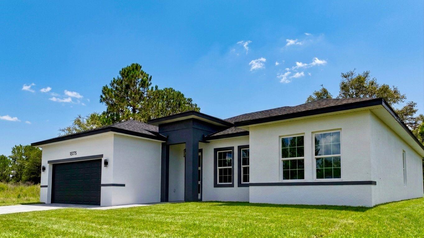 Beautiful brand-new home! This property is currently available and presents an excellent opportunity for investors seeking strong ROI or for families looking to own a home in a Prime Ocala Location. Featuring 4 bedrooms and 3 bathrooms, this thoughtfully designed floor plan offers both comfort and functionality. The spacious primary suite provides a private retreat, while the additional bedrooms and bathrooms bring flexibility for family living, guests, or a home office setup. Inside, you'll find luxury vinyl flooring throughout, soaring ceilings, and a seamless open-concept layout connecting the living, dining, and kitchen areas—perfect for everyday living and entertaining. The modern kitchen is beautifully appointed with quartz countertops and a full suite of stainless steel appliances, including a refrigerator, electric range, microwave, and dishwasher, making this home truly move-in ready. The location is another standout feature, offering convenient access to shopping, dining, schools, medical facilities, and major highways. Whether you're looking for a primary residence, a vacation home, or an investment property, this home offers exceptional value in one of Ocala's fastest-growing areas. A perfect investment opportunity and an ideal place to call home!