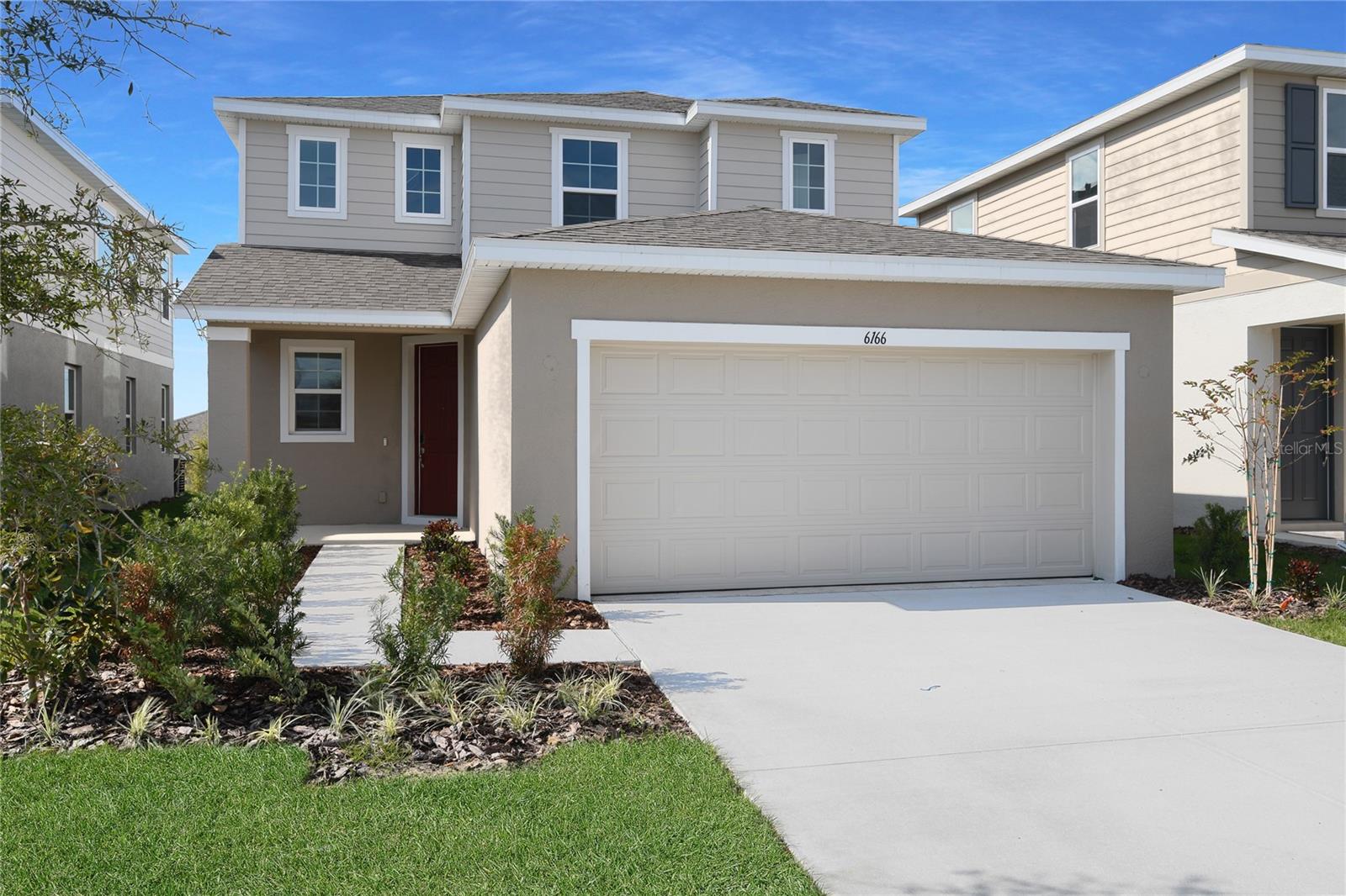 The Palm features two stories of smartly designed living space. On the main floor, an inviting kitchen is flanked by a great room and a dining nook—offering access to a relaxing covered patio. A mud room provides a convenient entry point from the garage, and has a Bedroom with a full bath on the first Floor. Upstairs, a loft provides another versatile hangout. Other second-floor highlights include a laundry room, a full hall bath and three bedrooms—including a generous owner's suite with a private bath and walk-in closet. Upgrades include, 9'4" ceilings with 8' doors on main floor, Bedroom with full bath on first floor. *Take advantage of special financing on quick move-in homes OR buy a to-be-built home and enjoy up to $20,000 in Flex Funds toward homes that can close in a timely manner! Options may vary by community, and offers are available on select homes on a first-come, first-served basis. Contact builder for more information!
