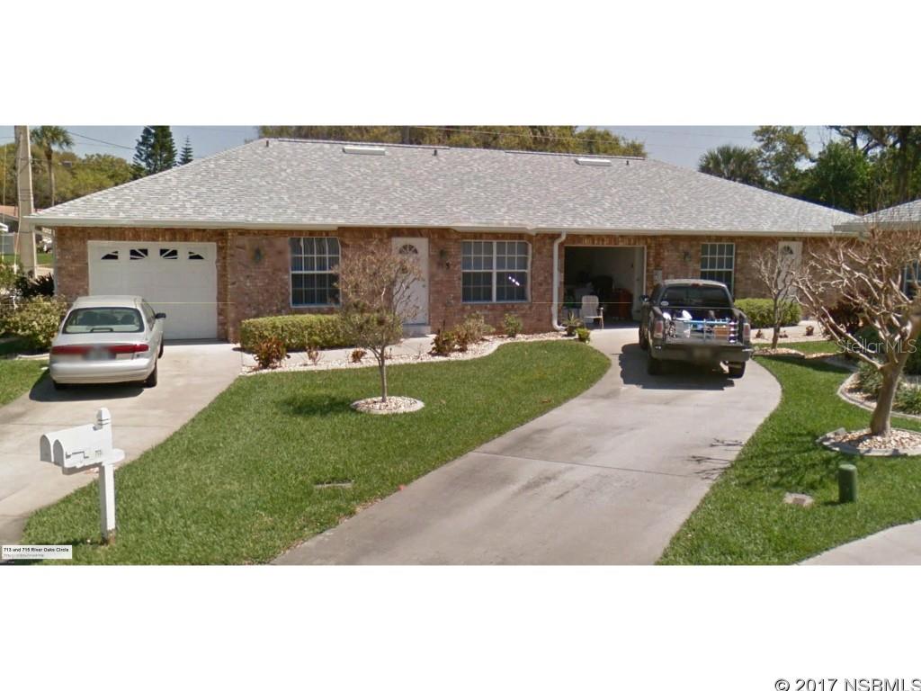 Investor Alert! Complete Duplex ~ Both Sides!! NO HOA, Sprinkler System on Well Water, 713 River Oaks ~2BR/2BA ~  Architectural Shingles & Gutters 3+ Yrs. old, New Refrigerator and Dishwasher, Inside Laundry, Oversized 1 Car Garage with Door Opener 715 River Oaks ~ 2BR/2BA ~ Architectural Shingles & Gutters 3+ Yrs. old,New Refrigerator, Dishwasher, Disposal, Shower Insert, Bath Faucets. A/C Outside unit rebuilt, Separate Storage Outside entrance under roof of Unit. Inside Laundry, Oversized 1 Car Garage with Door Opener, Income Producing Units.  Also close to public park. ;Water: City
