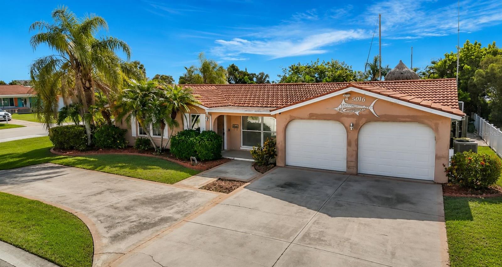 *ATTENTION INVESTORS AND SAVVY OWNER OCCUPANTS* Incredibly rare waterfront investor special in the highly desirable Gulf Harbors community of New Port Richey, just one block from the open Gulf with no bridges. The owner’s retirement offers you the rare chance to secure this spacious 3 bed / 2 bath, 2,006 sqft pool home on a large corner lot with over 95 ft of water frontage, immediate deep-water Gulf access, and major remediation already completed. While some finishing touches are still needed, the heavy lifting has already been done, making this an ideal opportunity for savvy owner-occupants, investors, and flippers looking to create serious value in a true Florida waterfront setting. So what makes this one so special? 1) Flood remediation and major fixes are complete, just come in, add your finishing touches, and bring the property fully back to life. 2) Over 95 ft of water frontage with a stationary boat dock and floating dock system, with immediate deep-water Gulf access just one block from the open Gulf with no bridges. 3) Large outdoor pool deck overlooking the water, complete with a tiki bar for entertaining and enjoying evenings and days in the Florida sun. 4) Newly updated chef’s kitchen complete with new solid wood cabinets, ample counter space on newly added luxury granite countertops, gleaming stainless steel appliances and a large fume hood. 5) Pool heated by solar pool-heating mats on roof. 6) Oversized large 2-car garage providing excellent space for vehicles, storage, tools, hobby gear, and toys. 7) Large corner lot in a waterfront community known for boating, beach access, and coastal living. 8) Located in the Gulf Harbors, offering access to boat ramps, a yacht club, a clubhouse, riverfront restaurants, and optional membership to the private Gulf Harbors Beach Club for just $200 annually, including gated beach access, cabanas, picnic areas, private bathrooms, and showers. 10) Just 6 minutes from vibrant downtown New Port Richey, with waterfront dining, local boutiques, breweries, live entertainment, and beautiful Sims Park along the scenic Cotee River. 11) Convenient location with Tampa International Airport and Clearwater beach just 50 minutes away, giving you waterfront living with easy access to the rest of Tampa Bay. With deep-water Gulf access, a large waterfront pool deck, dock system, updated kitchen, and remediation already completed, this property offers an exceptional canvas for your next flip, vacation home, short-term rental, or long-term waterfront hold. Easy to show. Feel free to soft pitch before writing anything up. MLS info sheet and disclosures available. No assignable contracts accepted.