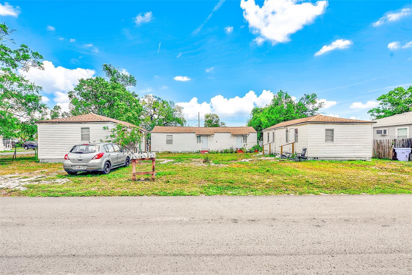 Investment opportunity in the heart of St. Petersburg! Here’s your money maker — this income-producing property features three separate rental units situated on two lots totaling .29 acres, offering immediate cash flow and strong investment potential. All units are currently occupied with month-to-month tenants, providing flexibility for investors or owner-occupants alike.

Current rental income:

Front unit facing 57th Ave N.: 2-bedroom / 2-bathroom — $1,425/month
Left unit: 1-bedroom / 1-bathroom — $1,500/month
Right unit: 1-bedroom / 1-bathroom — $1,300/month

Tenants pay their own electric, while rent includes water and sewer. Best of all — No flood insurance required! All three Roofs 2020!

Located in a quiet neighborhood with convenient access to shopping, dining, beautiful Gulf beaches, and nearby airports, this property is perfectly positioned for long-term rental demand and future appreciation.

Whether you’re expanding your portfolio or searching for a multi-unit property with steady income potential, this is an opportunity you don’t want to miss. Please do not disturb the tenants! call to Schedule your private showing today!