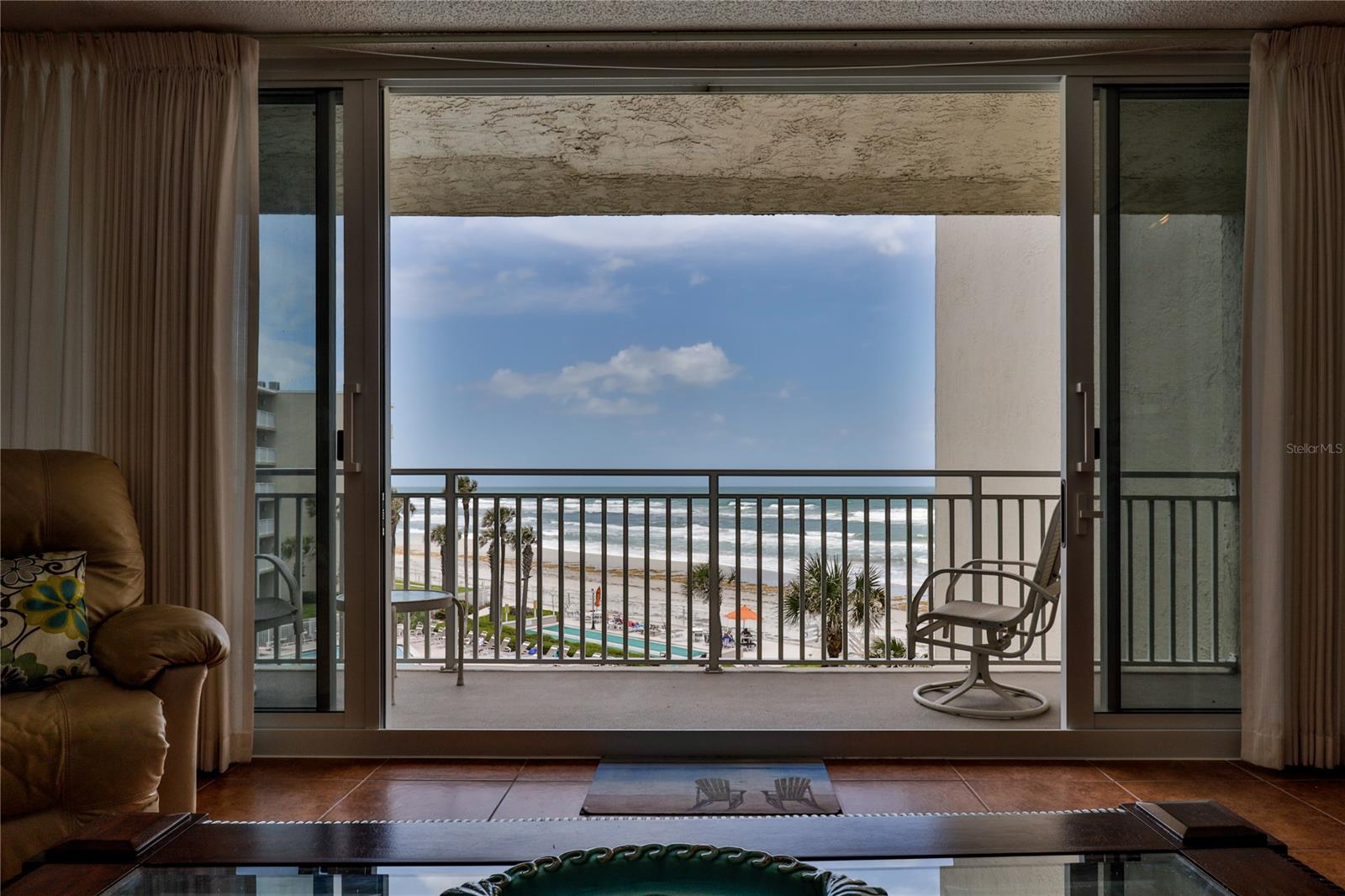 Are you ready for a stunning remodeled condo on the ocean in New Smyrna Beach? if the answer is yes, then now is your time:-)
Gorgeous ocean views from this 4th floor condo in the beloved Pelican Building
This BEAUTIFUL condo is located on the 4th floor and has spectacular ocean views from the living room, dining room, & kitchen.
Upgraded features include granite countertops, ceramic tile throughout, carpet in the bedrooms, new windows, new kitchen cabinets, new washing machine and dryer and new dishwasher. This condo has a strong rental history.
Whether you want to spend your time sunbathing, relaxing with a good book, or splashing with the kids, your two pools await!
Amenities at the Pelican include, 2 pools, clubhouse, shuffle board, grilling area, seating area with umbrellas, all while looking & listening to the sounds of the ocean
Please check out the beautiful video to really see the views and inside of this lovely unit. All assessments have already been paid by the seller.
Walking distance to shops and restaurants and all that beachside in New Smyrna Beach offers.
This property is offered furnished & turn key, just bring your sunscreen:-) ;Water: City
