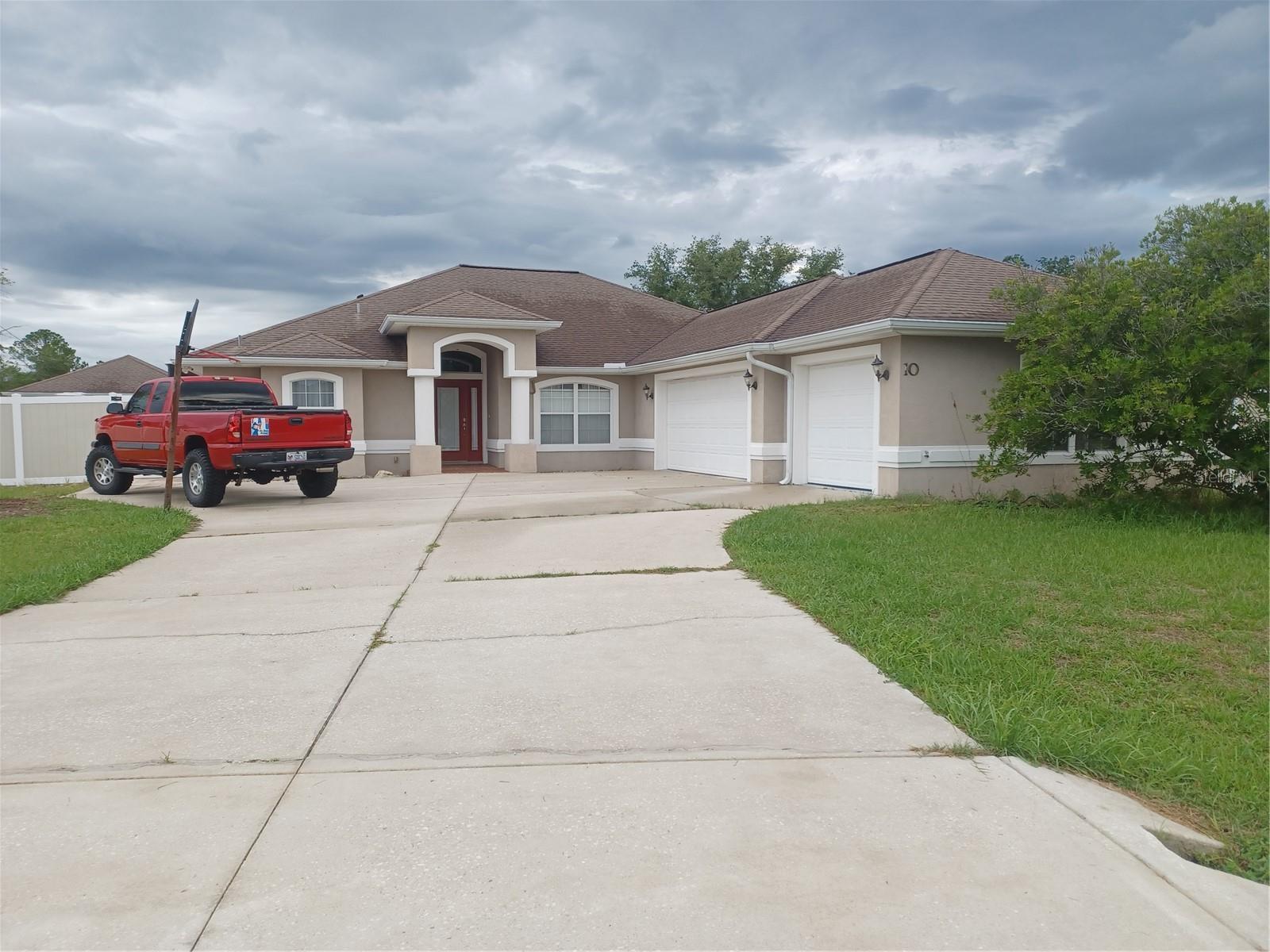 Magnificent 4 bedroom 3 ba/ 5 car garage yes that's right 2a 2 car garage on side of this oversized corner lot featuring a movie stars pool package with great screened in porch provides uv protection inground pool with waterfall and jacuzzi, a must see to believe.