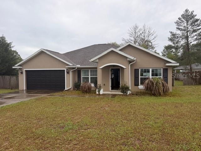 Three bedroom, two full bath home with formal dining room, family room, living room, split bedroom plan, chef's kitchen, master suite that has trays ceilings. Show and sell.