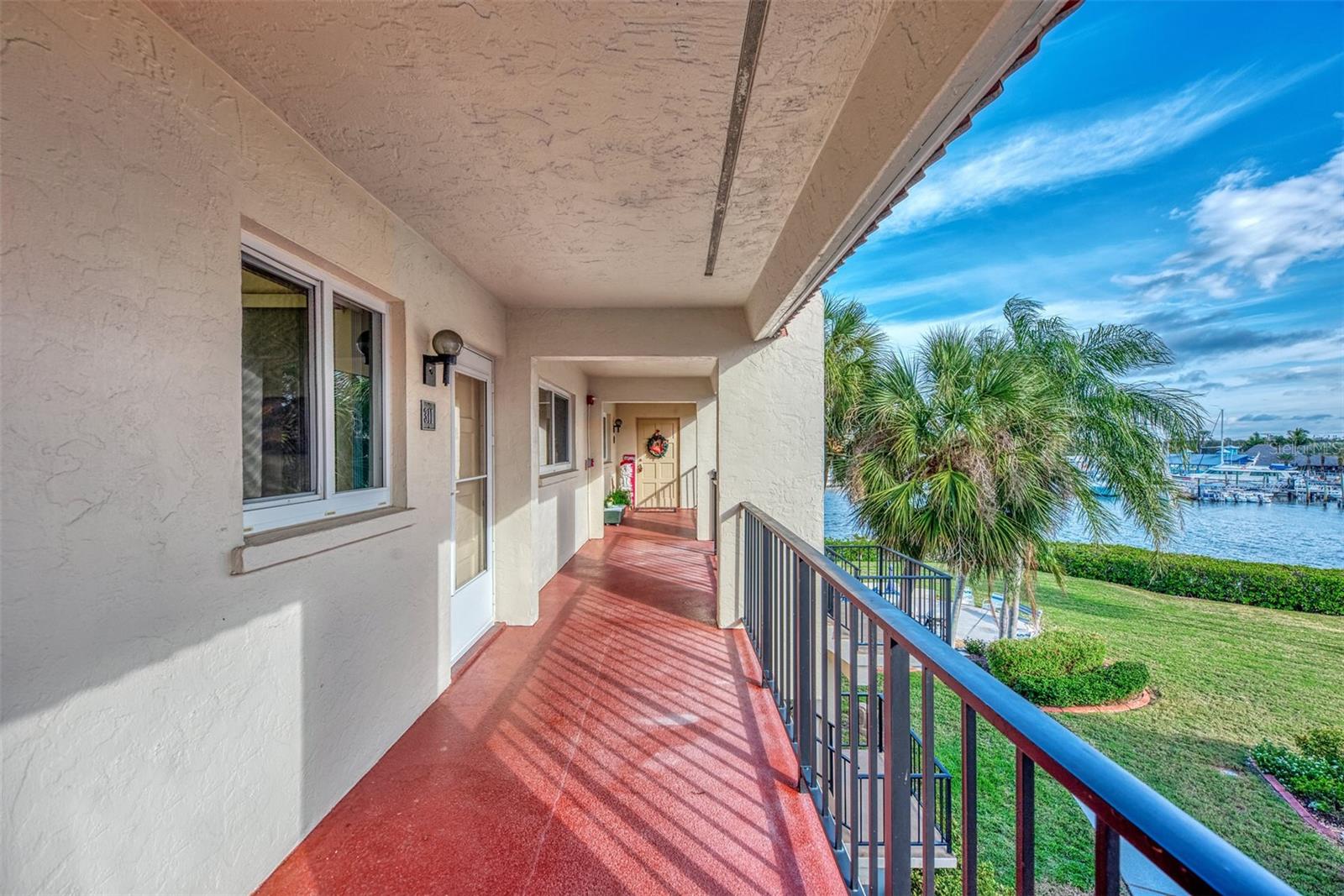 ACT FAST—BEST-PRICED, MOVE-IN-READY, TURNKEY-FURNISHED top-floor (3rd floor) 1-Bedroom, 1-Bath condominium in the highly sought-after community of Bella Costa.

Enjoy all the benefits of Bella Costa living at an exceptional value—priced approximately $100,000 less than comparable 2-bedroom residences—ideal for buyers who prefer a more efficient space without compromising location, views, or lifestyle.

Ideally situated on Venice Island, this charming condominium offers picturesque water views of the Intracoastal Waterway and Marina near Roberts Bay, views that are enjoyed from the approach to the building and from the kitchen and bedroom windows.

Just steps from the community amenities, enjoy resort-style living with a heated pool and clubhouse featuring a gathering area, fitness room, kitchen, library, and billiards. Relax at either waterfront barbecue patio or on one of Bella Casa's grassy knolls to watch the boats go by or see some spectacular birds and sunsets.

This move-in-ready residence features a light, inviting interior with a screened, tiled lanai—perfect for enjoying the Florida lifestyle. Tile flooring enhances the foyer, kitchen, and bathroom, while the great room and bedroom feature durable, easy-care vinyl flooring.

Offered fully furnished, this condominium provides immediate ease and flexibility. Recent updates include new plantation shutters, and new appliances including stove, refrigerator, washer and dryer, along with updated windows in the kitchen and bedroom. 

Additional conveniences include elevator and stair access nearby, a covered assigned parking space, and a private storage closet for beach gear, bikes, and golf clubs.

Located on a quiet street just moments from Historic Downtown Venice, the Venice Theatre, and a short walk to Centennial Park, you’ll enjoy easy access to Venice Avenue’s boutique shopping, dining, farmers markets, art shows, live music, and tennis and pickleball courts.

Venice Beach is just one mile away, and the Legacy Trail—adjacent to Bella Costa—offers 12.5 miles of scenic biking and walking.

Bella Costa delivers the ultimate waterfront Venice Island lifestyle—at a fraction of the cost of larger units.

Don’t miss this exceptional value—schedule your private showing today!