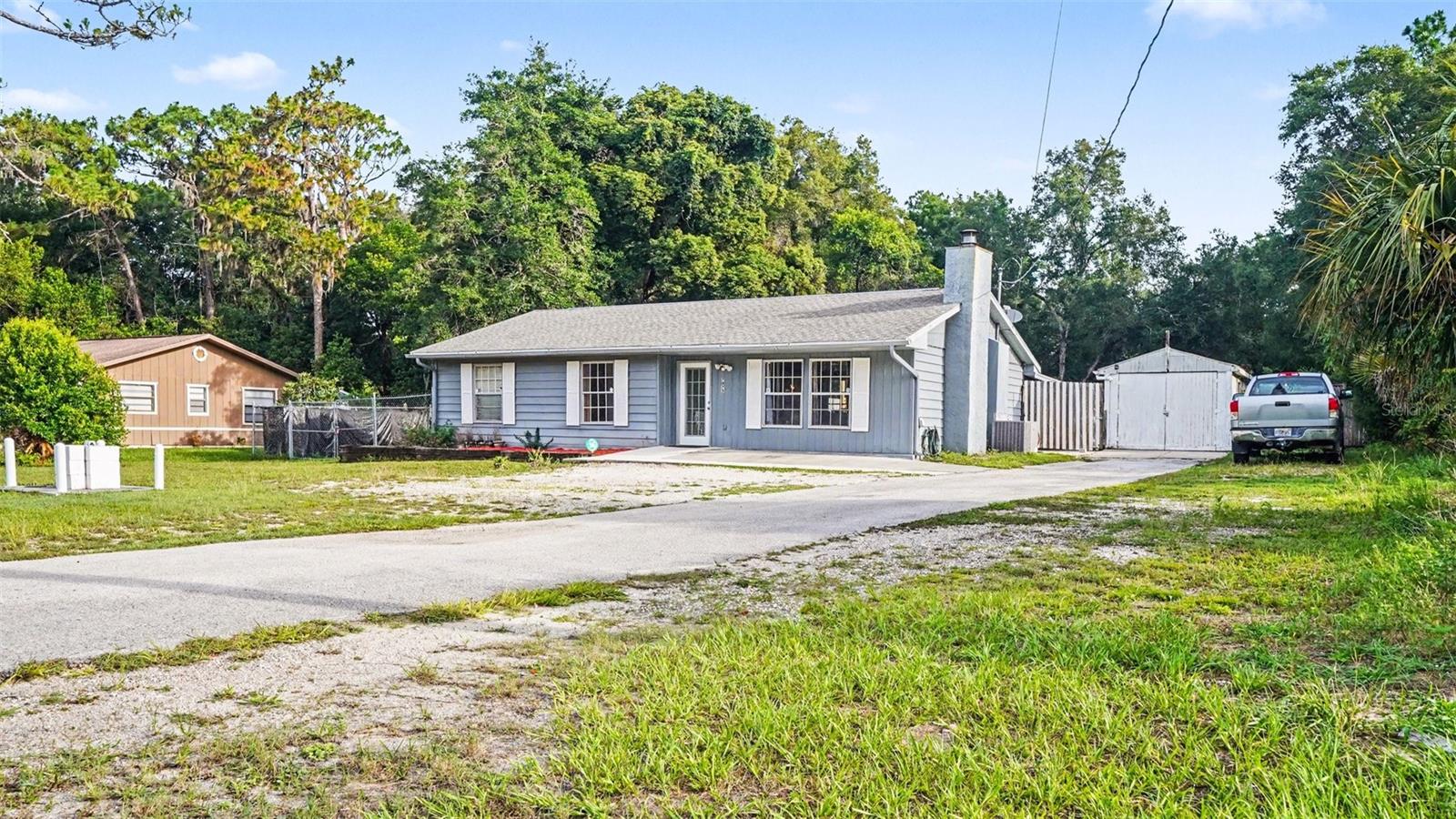 Investor special with endless potential! This versatile property at 7075 W Homosassa Trail is perfect as a primary residence, vacation getaway, or income-producing rental property. NO CDD and NO HOA — bring your boats, RVs, trailers, and all your toys with plenty of room to store them. Enjoy the Florida lifestyle with a great pool featuring a NEW pool pump installed this year. Conveniently located near shopping, restaurants, outdoor recreation, and the beautiful Nature Coast. Whether you're looking for a full-time home, seasonal retreat, or investment opportunity, this property offers flexibility and freedom with no HOA restrictions.