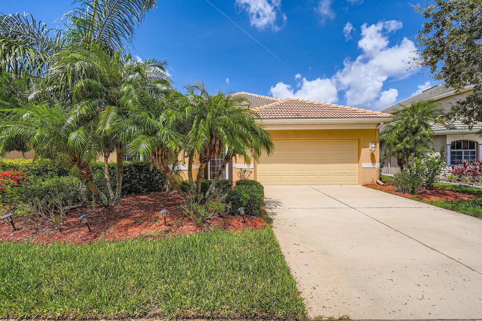 Welcome to this beautiful 3-bedroom, 2-bath home located in the Stoneybrook Golf & Country Club of Heritage Harbour, a gated community offering both privacy and resort-style living. Enjoy breathtaking lake views from. Step inside to an open floor plan that flows effortlessly, perfect for entertaining or everyday living. The spacious great room is filled with natural light and features built-ins, adding both character and practical storage.The oversized primary bedroom includes an expansive en-suite bathroom. Located just minutes from shopping, dining, and recreation, this home combines luxury living with unbeatable convenience. Don't miss this opportunity! The seller is NOT open to Seller Financing. The seller does NOT know the age of the Roof, AC, or other systems. Seller is willing to assist with closing costs or a rate buy-down through a preferred lender with an acceptable offer.