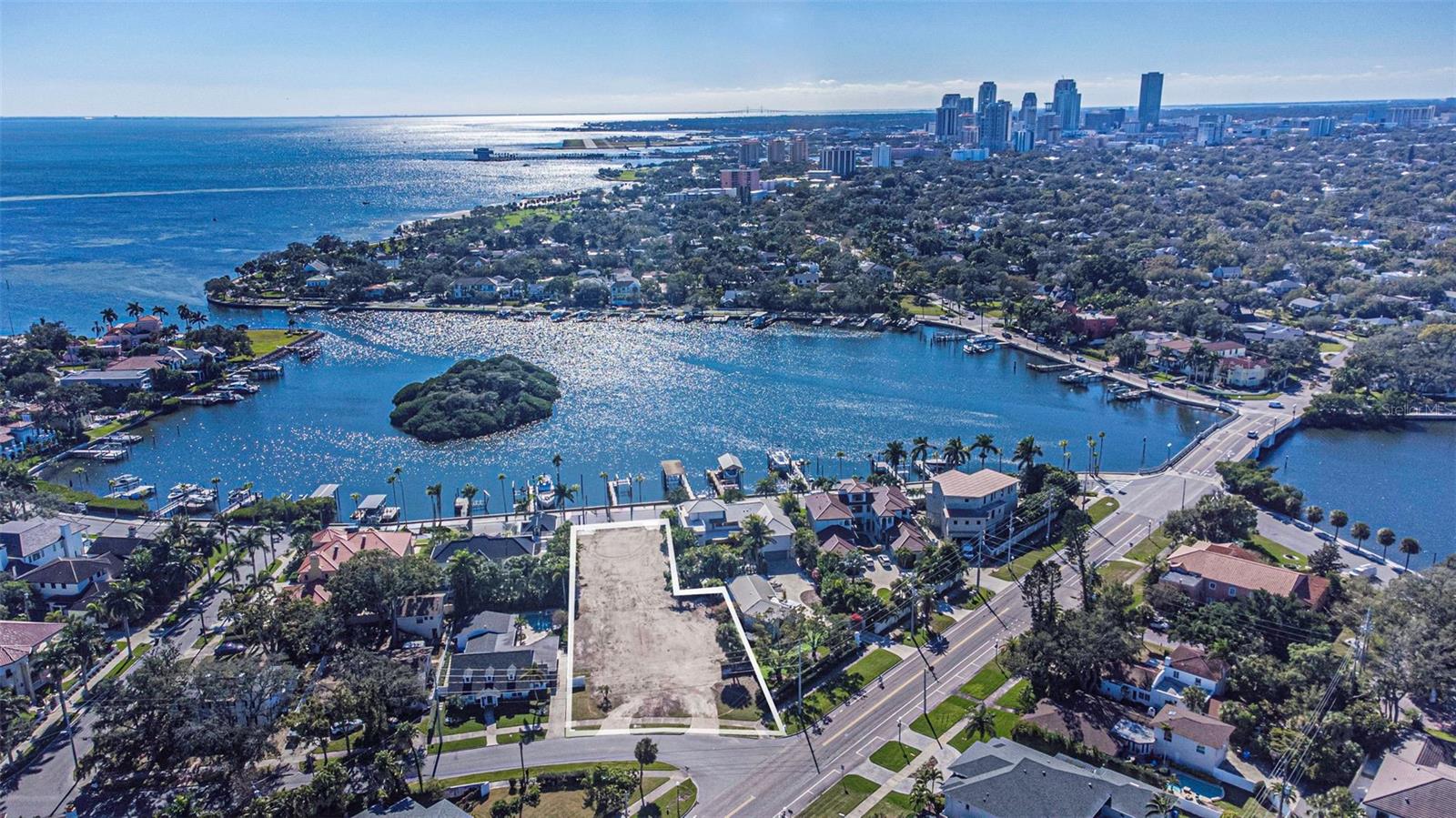 SNELL ISLE BRIGHTWATERS SEC 1 REP - Land
