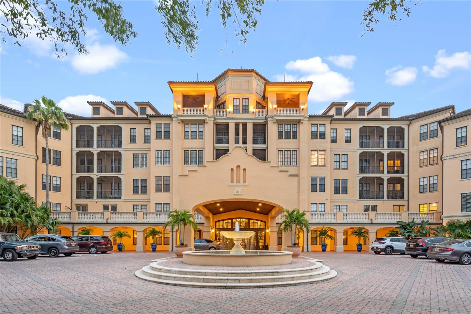 SOLD FULLY FURNISHED. If you are looking for the ultimate resort lifestyle in the heart of Celebration, FL look no further! This beautiful 1 bedroom, 1.5 bath condo in Mirasol is being offered FULLY FURNISHED and ready for you to begin enjoying all the amenities at hand. This second-floor unit has convenient elevator access. The spacious floor plan includes 1393 square feet with 10-foot ceilings and a spectacular 300 square foot outdoor terrace. Kitchen features include granite countertops, stainless steel appliances, and tiled flooring. Stunning hardwood floors fill the home with a welcoming warmth. You will be delighted by the large size of the beautiful, light filled bedroom! Need to work from home or have a space for paperwork? No problem! An office space has been set up for just that purpose. Move forward with confidence with a new AC unit and a 5-year-old hot water heater. Mirasol at Celebration is a resort-style condominium residence that is just a short walk from the quaint town of Celebration and a quick drive to Walt Disney World. Designed with Mediterranean influences, Mirasol is a lavish oasis surrounded by lush greenery and fountains. Mirasol amenities include a full-service concierge, full-service day spa, fully equipped fitness center, heated swimming pool with Jacuzzi, community club room with billiards, business center with private conference room and cybercafé, dog walk, walking trails, direct access to Lakeside Park tennis courts, easy access to Celebration Golf Course, coffee served daily, and more! Celebration, FL is a residential community where families can enjoy parks, playgrounds, community pools and expansive nature trails, over 26 miles of walking/biking trails and an abundant venue of entertainment and elegant dining options right in town - they are all yours to luxuriate in from sun up to sun down.