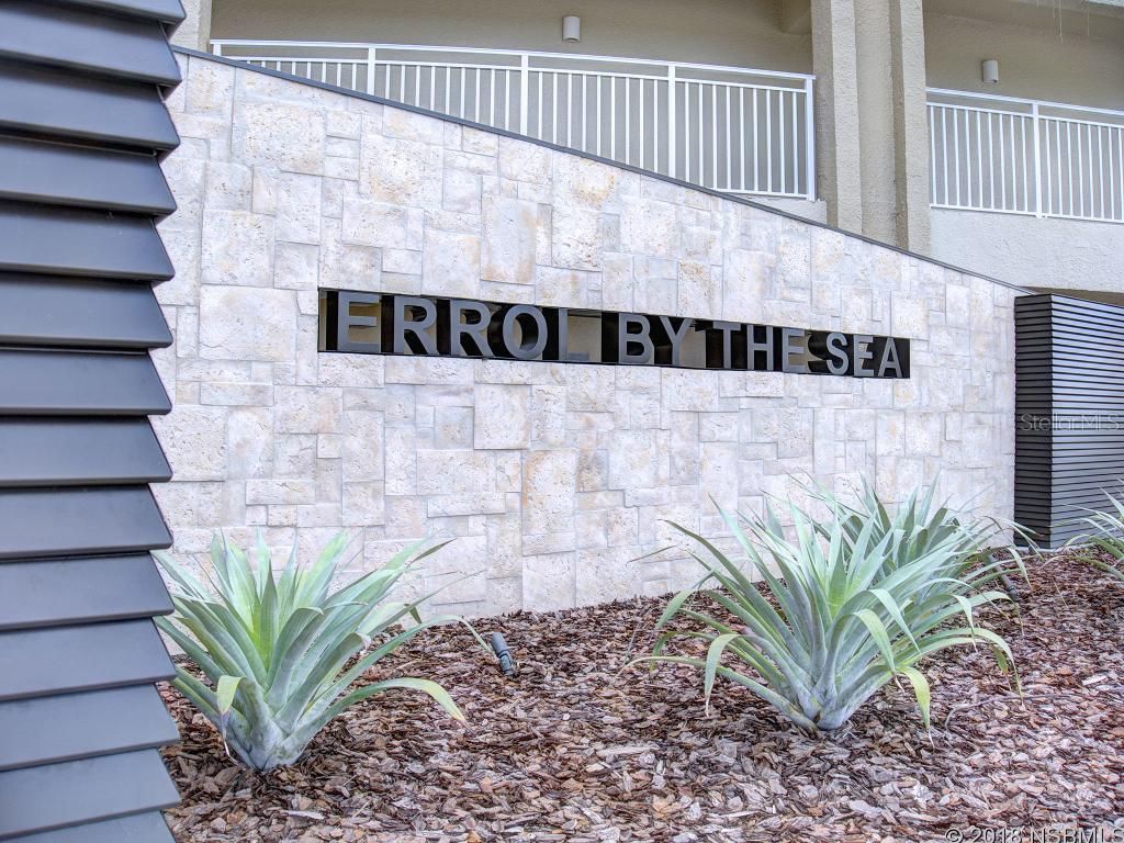 This is the rare opportunity to own TOP FLOOR CORNER UNIT at Errol by the Sea. Beautiful 2 bedroom, 2 bathroom condo with wonderful natural light, side windows from the kitchen and sliders that let in the ocean sounds.  This unit has a beautiful updated kitchen, granite counters, drop down pendant lights and new white cabinets.Wood like tile floors from the entry that flows into the living and kitchen.  Mature landscaping, 3 pools and 1 is just for the youngsters.  Directly on the desirable no drive beach. ;Water: City