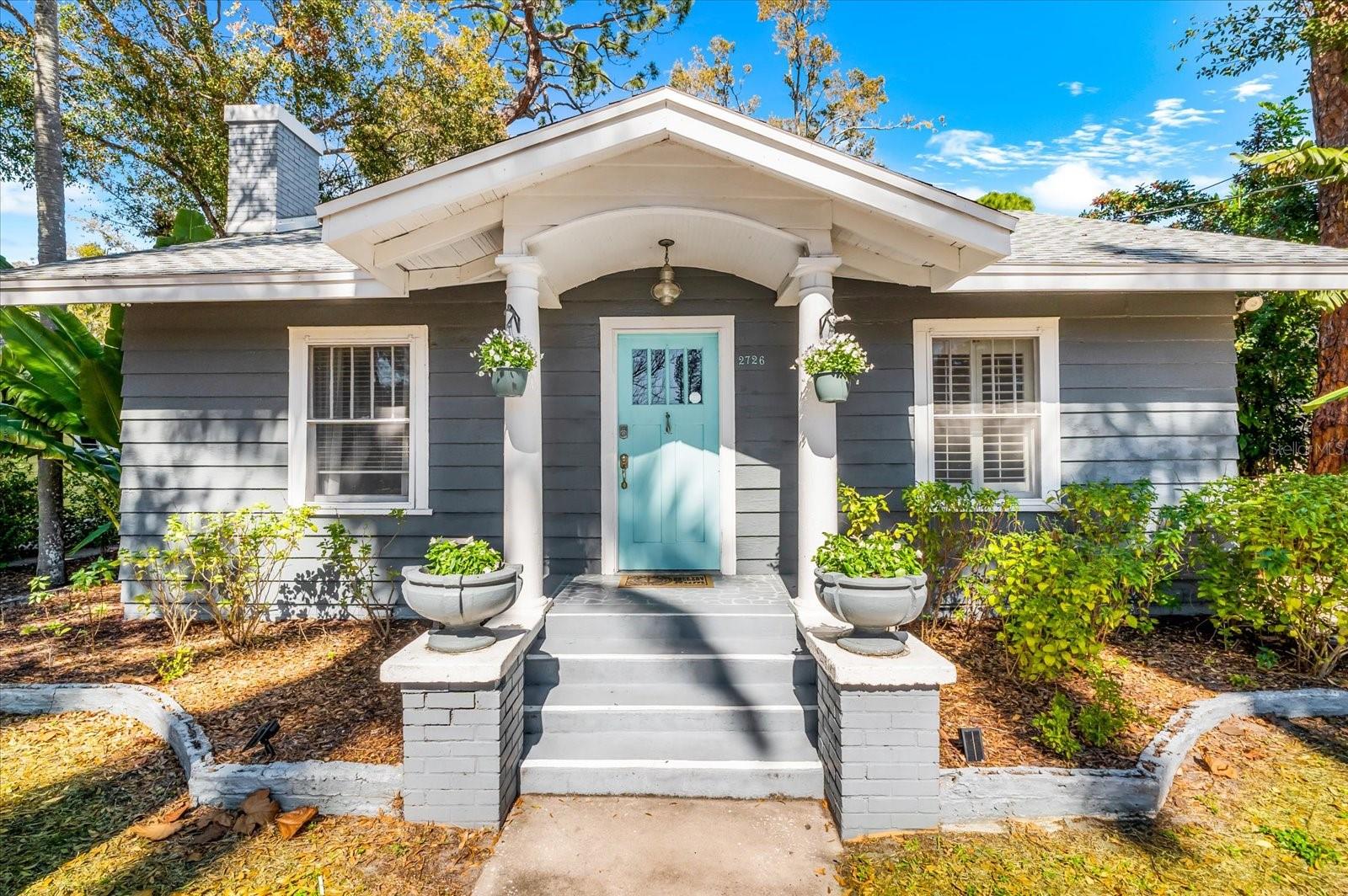 This charming 1925 Craftsman cottage blends timeless character with thoughtful modern updates—an ideal opportunity to own a piece of Florida history without sacrificing today’s comforts. Situated within city limits and just steps from the official historic district, this home offers flexibility to continue enhancing it or enjoy its classic “Old Florida Cracker” charm for generations to come.

With NO HOA, bring your toys, boat, or RV—there’s an extra-long driveway with plenty of parking. This 2 bedroom, 2 bathroom home has been lovingly maintained, and it shows. Major improvements include a roof replaced in 2025, meticulously maintained HVAC with 10 year warranty available, and updated plumbing and electrical. A professionally installed critter-defense barrier throughout the entire crawlspace adds peace of mind.

The updated kitchen is both functional and stylish, featuring solid wood cabinetry, a pantry, stone countertops, a breakfast bar and appliances replaced in 2019—perfect for casual dining and entertaining. The split floor plan offers privacy, with an en-suite front bedroom featuring a tub/shower combo and a spacious primary suite with a walk-in shower.

French doors open from the dining area into a light-filled Florida room, creating a seamless indoor-outdoor flow, while the rear bonus room is ideal for a home office, den, or flex space. Outside, the fully fenced backyard is shaded by mature trees and offers endless potential—whether for entertaining, gardening, or future expansion. A fully screened in porch and bar area add in extra indoor/outdoor entertaining space.  A detached shed and workshop make this property a dream for hobbyists and gardeners alike.

Conveniently located near downtown Bradenton, shopping, dining, and just minutes from the best Gulf Coast beaches, this home is the perfect blend of history, lifestyle, and location.

A rare find with character, updates, and freedom—schedule your showing today!