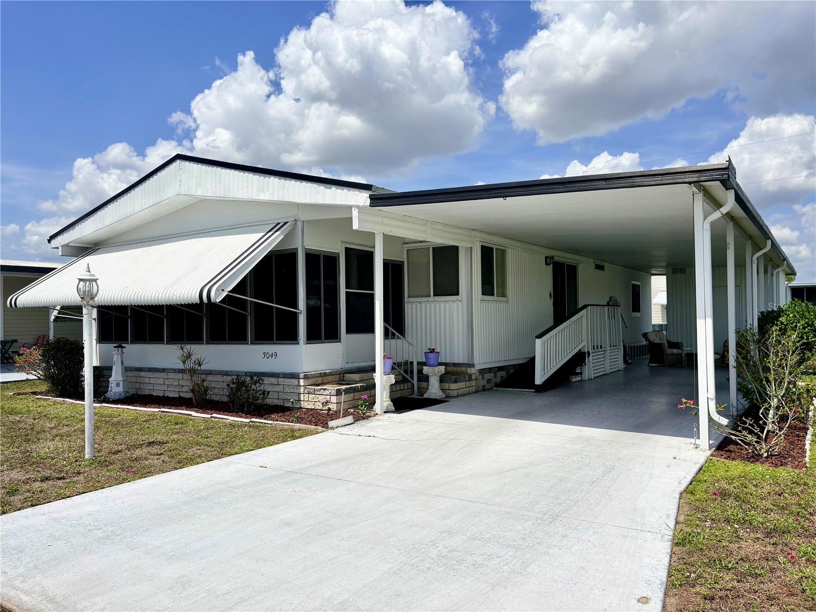 Well maintained 2/2 manufactured home located in the highly desirable 55+ Lake Arrowhead community - where you own the land! This home is not in a flood zone and offers a low monthly maintenance fee, making it an ideal full-time residence or seasonal retreat.  This home comes fully furnished making it an easy transition.  
Updates include a 2023 roof, new electrical panel, updated flooring in the kitchen and bathrooms and laminant flooring throughout the bedrooms and main living areas.  Enjoy newer windows in the kitchen, bedroom and the spacious lanai, proving great natural light.
Lake Arrowhead is an active, welcoming community offering a wide range of amenities and social activities, including dances, partis, dinners, cards/games, acommunity pool and spa, outdoor shuffleboard, and even a golf team and bowling league.  This move in ready home combines comfort, value, ad an amazing lifestyle-dont miss it!