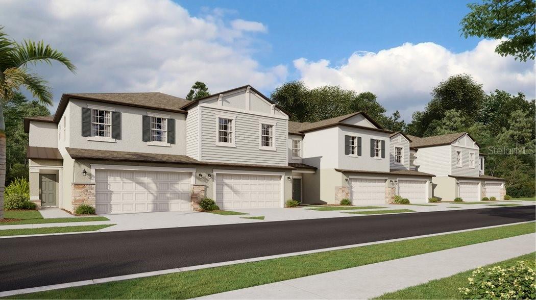 Under Construction. With four bedrooms, the Palermo town estate works well for growing or busy families. The owner’s suite enjoys privacy on the first-floor, while the kitchen oversees the family room and covered patio with an open layout. A top-floor loft and study offer flexibility as added common spaces, along with three bedrooms. Interior photos are different from the actual model disclosed being built. Welcome to Angeline, a new 6,200+ acre masterplan in Land O' Lakes, FL, perfect for first-time homebuyers and families at every stage in life. All residents of Angeline will enjoy exceptional amenities including a community farm, 3,600 acres of green space, up to 100-miles of trails for walking, jogging and biking, and a future recreational lagoon that will offer acres of clear, blue waters with endless beachfront activities. Angeline will also be home to the new state-of-the-art H. Lee Moffitt Cancer Center and Research Institute, Speros FL and STEM (Science, Technology, Engineering and Mathematics) magnet school.