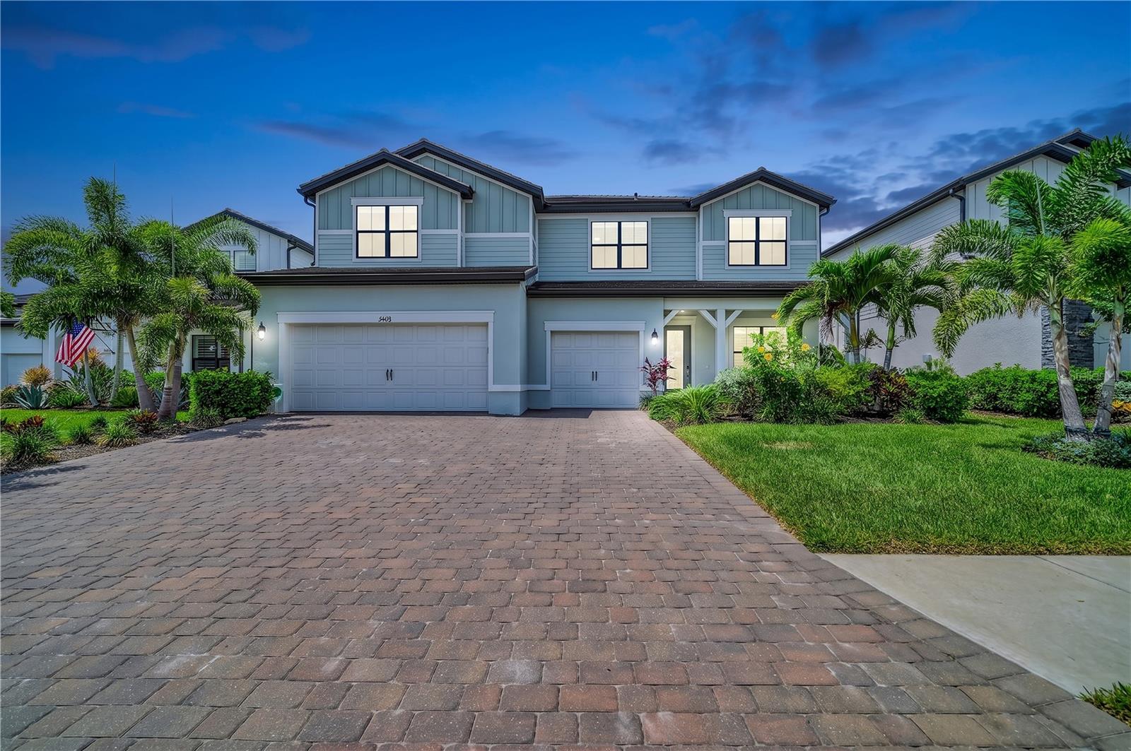 A rare opportunity in Lakewood Ranch! At an impressive 5,323 sq ft, this residence offers one of the largest newer construction floor plans built in the area in recent years. The home features an incredible 6 bedrooms, 5.5 baths, private office, massive loft space plus an additional flex room that can serve as a game room, theater, playroom or craft space. This square footage and bedroom & bathroom count is truly hard to find at this price point making this home a spectacular opportunity for those who need room to spread out without sacrificing location.

Set on a peaceful preserve homesite along a cul-de-sac street, the home feels private, spacious and serene from the moment you arrive. Inside, the chef’s kitchen is a true showstopper, featuring KitchenAid appliances, quartz countertops, a large island with storage and a walk-in pantry with wine fridge and ice maker. Luxury vinyl plank flooring runs throughout the first floor, creating a cohesive feel that is both elevated and easy to care for. 

The expansive first-floor owner’s retreat feels like its own private wing, complete with space for sitting and unwinding, a fabulous walk-in closet with built-ins, a spacious bath and access to the lanai & pool. Upstairs, you will find 5 additional bedrooms, all with walk in custom closets, including 3 bedrooms with private en-suite bathrooms, along with a spacious loft and additional flex room as well as the laundry room.

The outdoor setting is tranquil and private with generous covered lanai space, a heated pool & spa, fully fenced yard and peaceful preserve views. The three-car garage is air conditioned, offering a fantastic setup for a home gym, workshop or just additional storage under air.

Located in the gated community of Sapphire Point, residents enjoy a pool, fitness center, clubhouse, basketball court, playground and dog park. The home is zoned for the brand-new Lake Manatee K-8 school and also for Rangeland High School, which is scheduled to open for the 2028 school year.