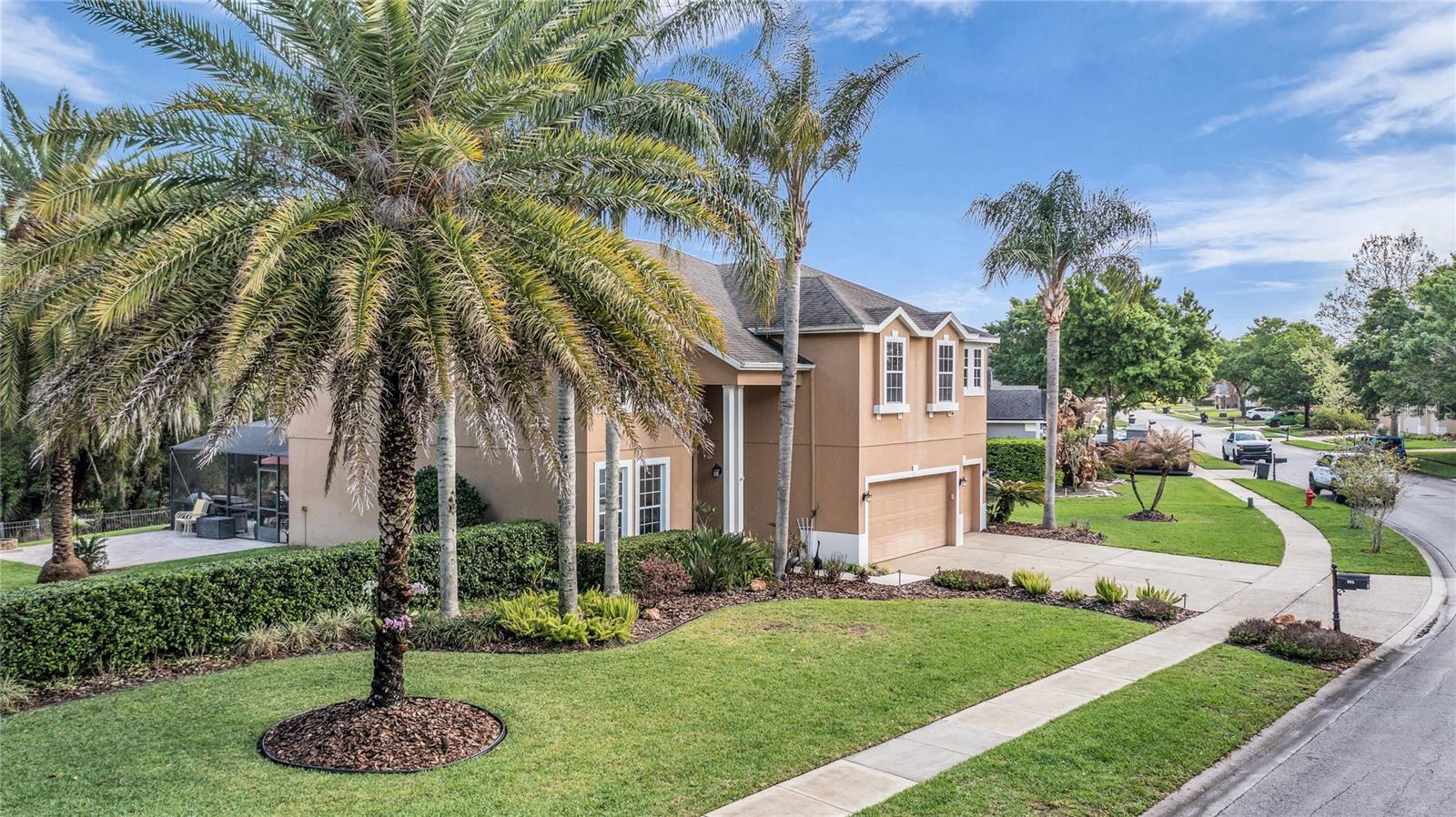 *65K total reduction!!* Welcome to your private retreat in one of Chuluota’s most desirable gated communities. Situated on a rare .60-acre homesite, this spacious 5-bedroom, 3-bath pool home offers nearly 3,500 square feet of living space designed for comfortable family living and entertaining.  Built in 2003, the home features a highly desirable three-way split floor plan that provides both privacy and flexibility for growing families, guests, or a home office. The generous living areas flow seamlessly to the outdoor space, creating the perfect setting for everyday living and weekend gatherings. Step outside to your screen-enclosed pool with an extended side patio, ideal for enjoying Florida living year-round. The oversized backyard with a wrought-iron fence offers plenty of room for play, pets, and outdoor activities, while the adjacent conservation reserve on two sides provides exceptional privacy, with no neighbors on the left or rear of the home.  Major updates have already been completed for peace of mind, including both HVAC systems replaced in 2024 with Wi-Fi-enabled and app-controlled thermostats, a new roof in 2019, new Spanish driftwood look tile on the first floor, French doors to the pool/patio, and upgraded kitchen cabinets and lighting, replaced master shower with frameless glass all in 2020.  Downstairs and upstairs guest baths have updated cabinets, counters, and sinks. in 2026 repalced range and dishwasher with a Miele high-quality brand.  Additional highlights include a 3-car garage with the third a golf cart garage, with a wall to separate the space for additional storage. There is access to the community lake, perfect for enjoying kayaking or fishing. The community offers access to the Flagler Trail for hiking or biking.  Located in the highly sought-after Oviedo/Chuluota area of Seminole County, this home offers the perfect balance of space, privacy, and convenience while remaining close to top-rated schools, parks, shopping, and dining.  If you’ve been searching for a home with space to grow, room to play, and privacy to relax, this exceptional property is ready to welcome you home.