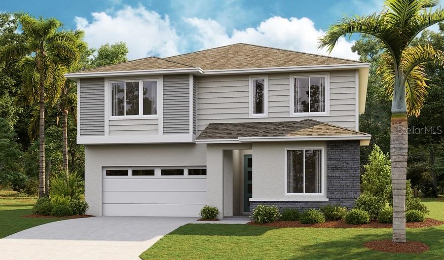 Under Construction. This Home includes the strucutral options of a covered patio and Bedroom 4 ILO Study. 8' Doors on Mainfloor and 9'4 Celings. Also included in Interior Finishes  for this home is : White 42in  Kitchen Cabinets , Stainless Steel Appliances, LVP Flooring in all wet areas including living roo, /White Quartz  Kitchen Countertops , No REAR NEIGHBORS.
