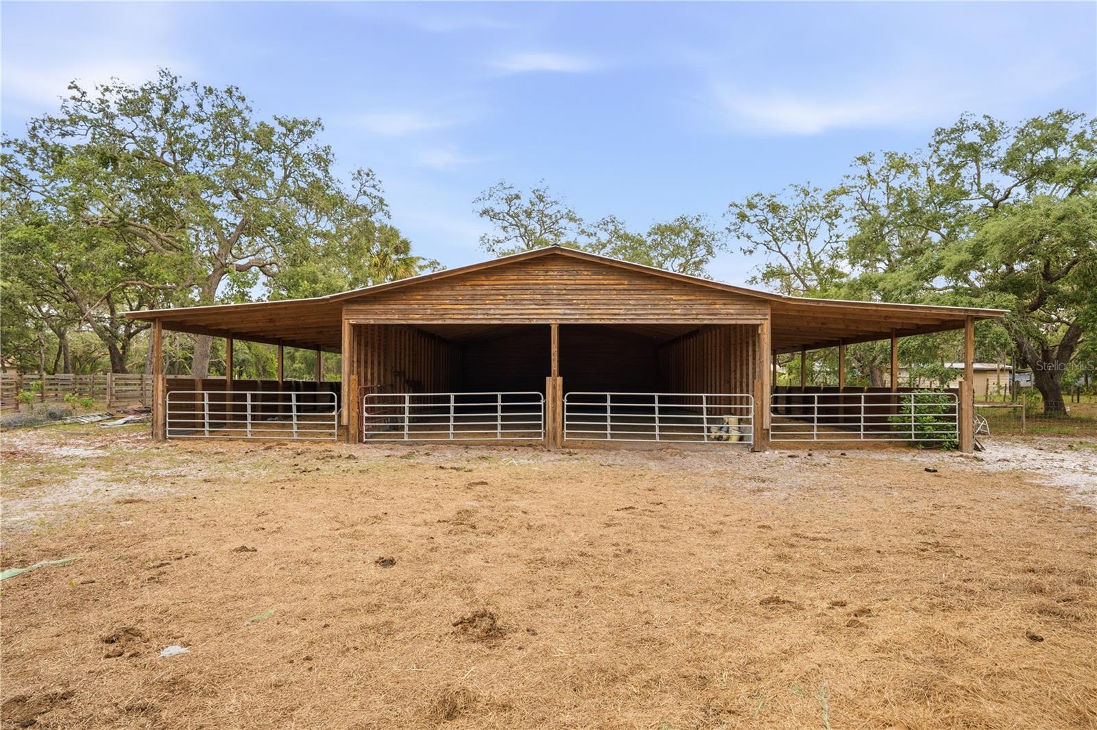 BEAUTIFUL 4.76-ACRE PROPERTY, CLEARED & GREENBELTED, WITH A 70' X 60' BARN WITH WINGS AND A 31' X 31' COW PEN WITH CHUTE. FENCED & CROSS-FENCED, RV HOOKUP WITH WATER, SEPTIC & POWER POLE. MOST RECENTLY USED FOR CATTLE GRASSING. PROPERTY CONSISTS OF TWO 2.38-ACRE PARCELS SOLD TOGETHER. ZONED AGRICULTURAL RESIDENTIAL, WITH ONE PROPERTY'S IMPACT FEES PAID IN THE PAST FROM AN OLD MOBILE HOME THAT WAS REMOVED. BUILD YOUR DREAM HOME & BRING ALL THE ANIMALS. CENTRALLY LOCATED NEAR SCHOOLS, SHOPPING, RESTAURANTS, THEATERS, AND HOSPITALS. JUST 15 MINUTES TO THE S
UNCOAST PARKWAY FOR A QUICK COMMUTE TO TAMPA & LESS THAN 2 HOURS TO ORLANDO ATTRACTIONS. CALL BEFORE IT'S GONE!