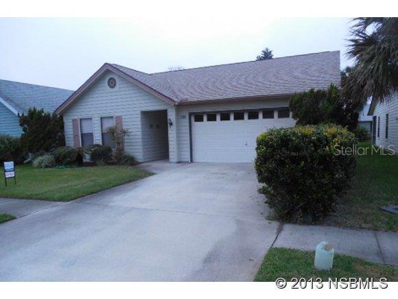 Terrific location with upgrades throughout. Freshly painted, new tile, new appliances. Screened patio, 2 car garage. In pristine condition for quick move in. This is a great value. There is a community pool in Pine Shores.