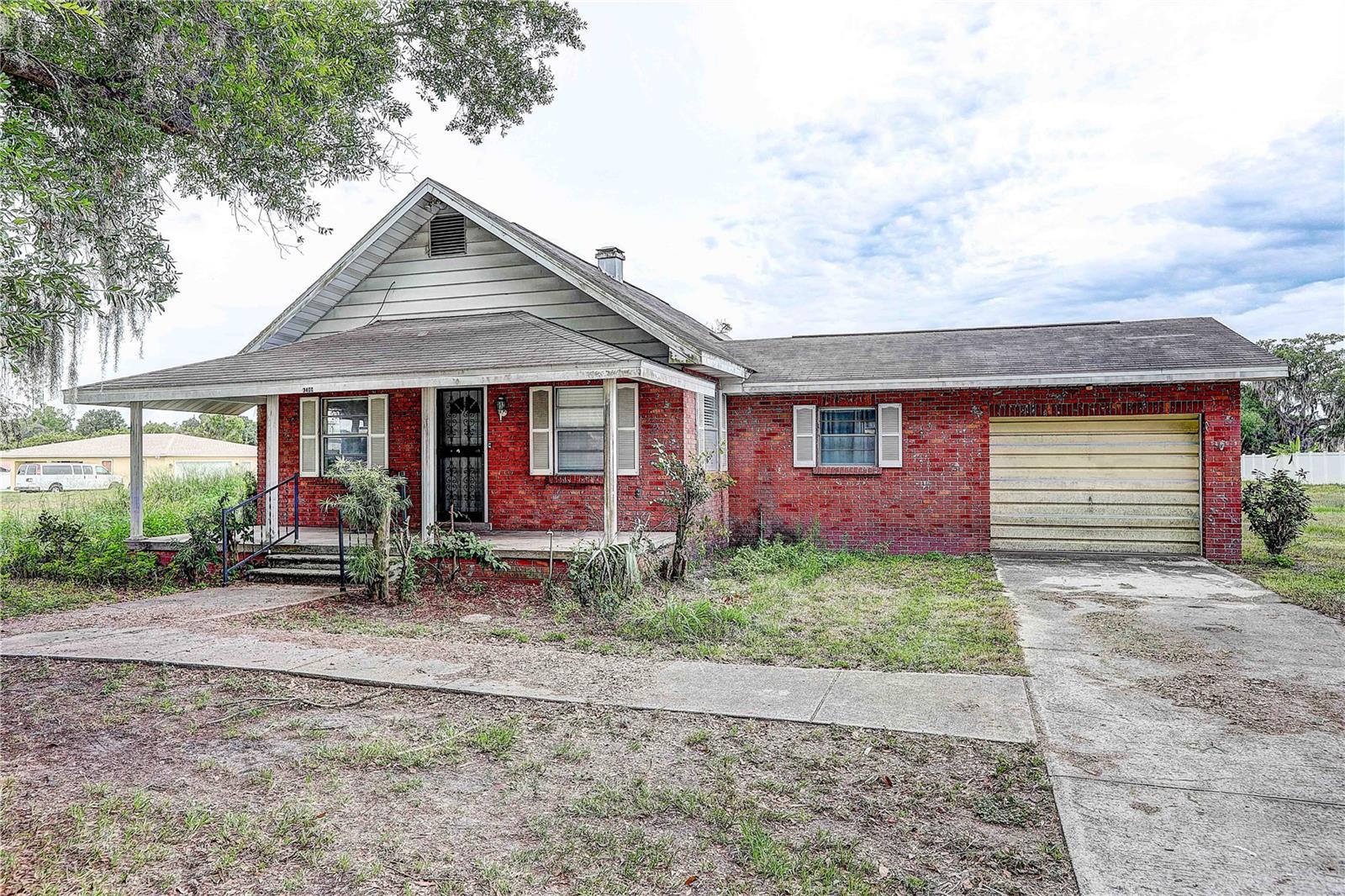 Rare opportunity to own approximately 3/4 of an acre in the heart of Plant City with endless possibilities. Whether you're looking for a place to call home, an investment property, or the perfect site to build your dream home, this property offers the flexibility and potential that is becoming increasingly difficult to find. The existing home is in livable condition and provides an excellent opportunity for a first-time buyer looking to build sweat equity over time. Investors will appreciate the income-producing potential, while homeowners can enjoy living on the property now and planning future improvements later. Surrounded by area growth and higher-end homes, this property is positioned in a location with significant upside. With ample room for expansion, additional structures, or redevelopment opportunities (subject to county approval), buyers can explore a variety of options to maximize the value of this oversized parcel. The generous 3/4-acre lot provides space for a custom home, detached garage, workshop, RV parking, boat storage, or other uses that are difficult to accommodate in traditional subdivisions. Buyers are encouraged to verify subdivision potential, zoning, and future land-use possibilities with the appropriate authorities. If you've been searching for affordable land, investment potential, and room to create your vision, this Plant City property deserves a closer look. Opportunities like this don't come around often. 
Approximately 3/4-acre lot
Great opportunity to build sweat equity
Income-producing rental potential
Live in the existing home while planning your dream home
Room for expansion, workshop, RV, or boat storage
Surrounded by area growth and higher-value homes
Potential redevelopment or subdivision opportunities (buyer to verify)
Convenient Plant City location with easy access to major roadways