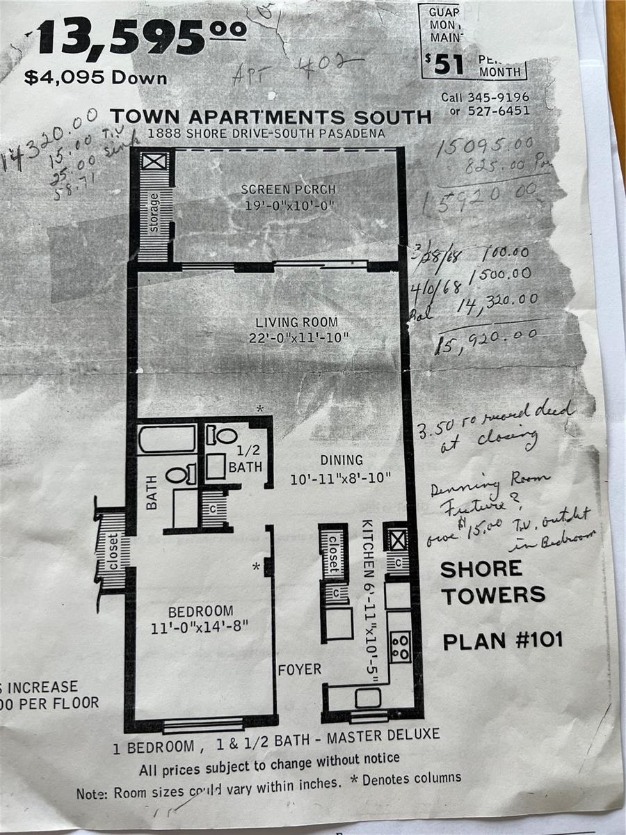 SHORE TOWERS BUILDING TOWN APTS - Residential