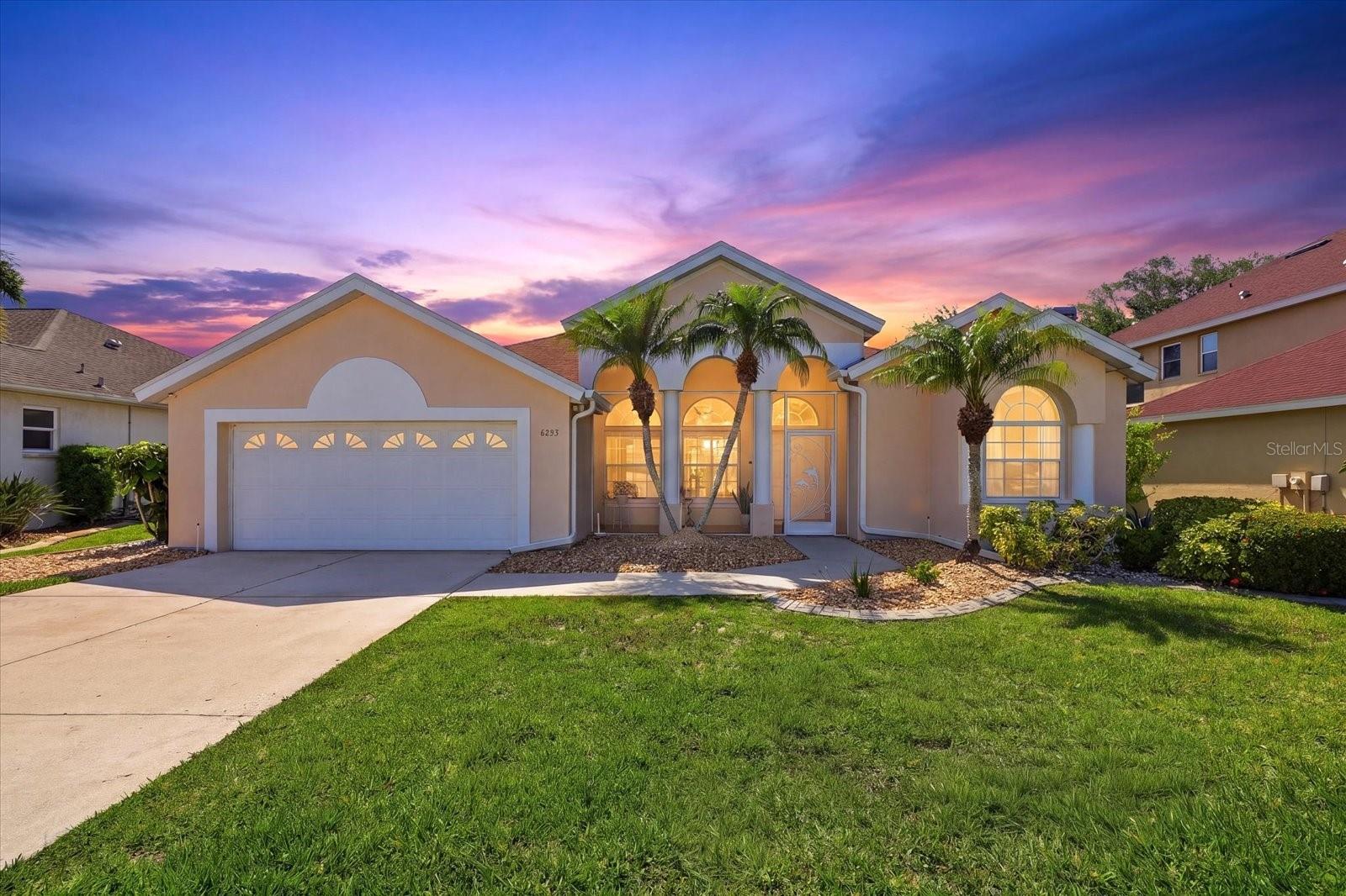 3 Bedrooms, True Split Floor Plan, Water Views! this is the kind of Home that feels good the moment you walk in. From the soaring ceilings to the oversized windows and expansive sliders, natural light pours into every corner, creating a bright, airy feel. 
Designed for the way people live now, the true 3 Bedroom 2 Bathroom 2,206 Sq Ft Split Floor plan offers the privacy buyers crave, with spacious and thoughtfully appointed living areas that make everyday life easier and entertaining effortless. Whether you need room for guests, a home office, multiple occupants, or simply want room to spread out, this layout delivers.
The spacious primary suite is a true private retreat featuring soaring ceilings, oversized sliders, abundant natural light, and a large walk-in closet. The large en-suite bathroom offers Dual Vanities, a Garden Tub, Walk-in Shower, and Private Water Closet for everyday comfort. Privately tucked down a Separate Hallway, on the opposite side of the home, are Two Guest Bedroom and a Full Bathroom also with a split plan, ideal for guests, family members, or a quiet home office.
The Enclosed Back Patio is where this home truly stands out—an oversized 500 Sq Ft Retreat overlooking peaceful water views that becomes an extension of your living space. Enjoy morning coffee, evening dinners, weekend gatherings, or quiet sunsets in a setting that feels private and serene. With multiple sliders opening to the patio, indoor-outdoor living is seamless and natural.
Tall Ceilings, Open Sightlines, and Generous Room Sizes create a sense of volume throughout the home, while the Spacious Kitchen connects beautifully to the living and dining areas, making it the perfect hub for daily life and hosting alike.
Inside, the updated kitchen offers New Countertops, Bright Updated Finishes, and a Spacious Galley Layout designed for both everyday function and entertaining. The  Open Galley Design gives multiple cooks room to work comfortably, while the picture window over the sink brings in natural light and calming water views. Additional sliders from the eat-in kitchen open directly to the patio, making outdoor dining and hosting effortless.  2020 Roof Installed, 2024 5 Ton HVAC System with new 40x40 Hurricane Pad. 2016 50 Gallon Water Heater. 
And then there’s the lifestyle. Located in sought-after Covered Bridge Estates, Residents enjoy a Clubhouse, Resort-Style Pool, Equipped Fitness Center, Tennis Courts, Basketball, Playground, Scenic Walking Paths lined with mature trees, and tranquil water features throughout the neighborhood. Weekly Thursday food trucks and scheduled community events make it easy to meet neighbors and enjoy a true sense of community. Even better, RV Parking is Available.
 10 minutes from Publix, Detwiler’s Farm Market, restaurants, and Ellenton Premium Outlets just 6 minutes away. For outdoor lovers, nearby parks, preserves, and nature trails offer kayaking, walking, and scenic green space, while Gulf Coast beaches are within an easy drive. Sarasota International Airport is approx 20 minutes away, Downtown Sarasota & downtown St. Petersburg is under 30 minutes, giving you access to world-class restaurants, museums, nightlife, and the vibrant downtown waterfront. 
Homes that offer this blend of natural light, water views, flexible space, and amenity-rich community living are hard to find. Covered Bridge Estates buyers know value when they see it—schedule your showing before this opportunity is gone.