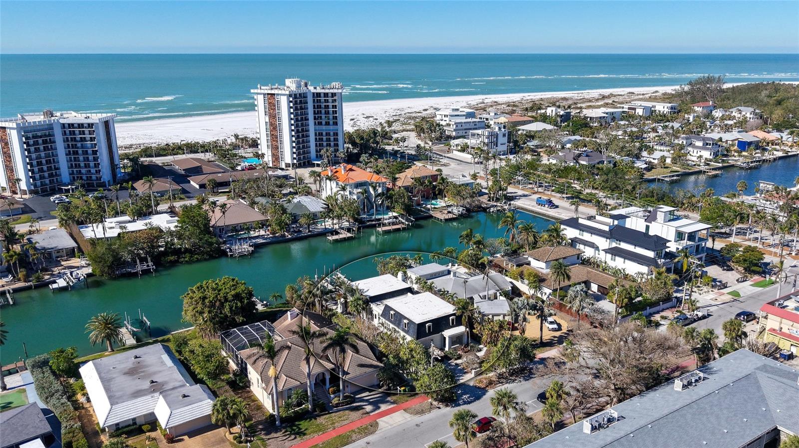 Presenting an unparalleled masterpiece of luxury and sophistication—soon to be one of the most iconic and coveted waterfront estates in Sarasota, Florida. Originally envisioned by the legendary architect Bo MacEwen, this landmark property is undergoing a meticulous transformation from top to bottom, elevating it to a pinnacle of architectural brilliance and timeless elegance. Designed with both grandeur and functionality in mind, the first floor will feature a lavish primary bedroom suite and a private den, offering a serene retreat within the home. The second floor will encompass three additional bedrooms, providing ample space for family and guests while maintaining an intimate and luxurious atmosphere. Outside, indulge in resort-style living by the pool, where elegant landscaping, tranquil water views, and thoughtfully designed lounging and entertaining spaces create a private oasis. This estate is designed for seamless indoor-outdoor living, embodying the ultimate in relaxation and sophistication. Poised to redefine opulence, this estate will combine historic charm with contemporary grandeur, offering an unparalleled living experience. With its premier location, this home will not only stand as a testament to exquisite design but also as a crown jewel among Sarasota's most prestigious residences. Perfectly positioned just steps from the pristine sands of Lido Beach and a mere minute's walk to the world-class shopping and dining of St. Armands Circle, this estate offers an unparalleled lifestyle of convenience and coastal elegance. This entire home renovation was thoughtfully planned well in advance of any hurricane and is not due to recent storms.