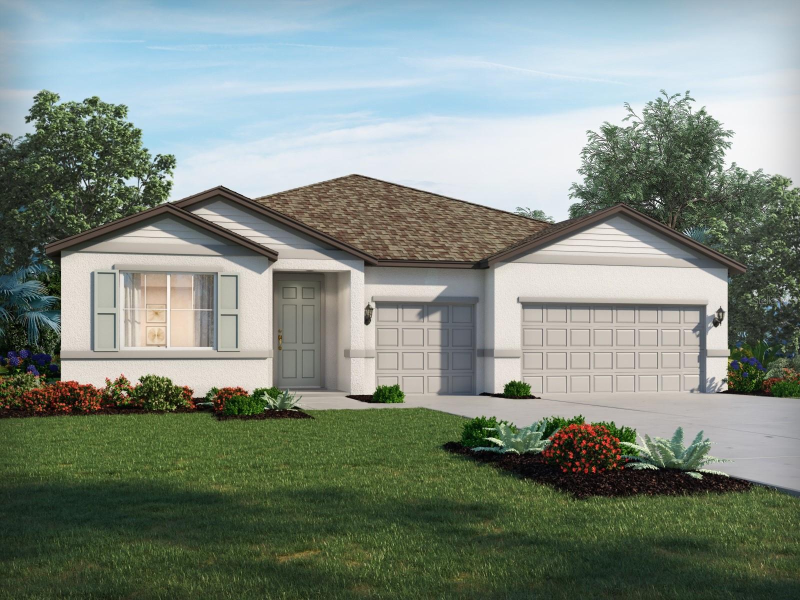 Under Construction. Brand new, energy-efficient home available by Jun 2026!  This home features a dedicated office and versatile flex room for work or play.  Gather with family and friends in the open kitchen or on the covered lanai.  The spacious primary suite features a large walk-in closet for ultimate convenience.  Now available, Two Rivers – Signature Series features new single-family homes in the master-planned community of Two Rivers.  Located in the tranquil setting of Zephyrhills, residents will enjoy access to the community’s resort-style amenities including a pool and clubhouse, pickleball, playground, dog parks and more.  Convenient to SR 56, residents will enjoy easy access to plentiful shopping, dining, and employment centers.  Each of our homes is built with innovative, energy-efficient features designed to help you enjoy more savings, better health, real comfort and peace of mind.