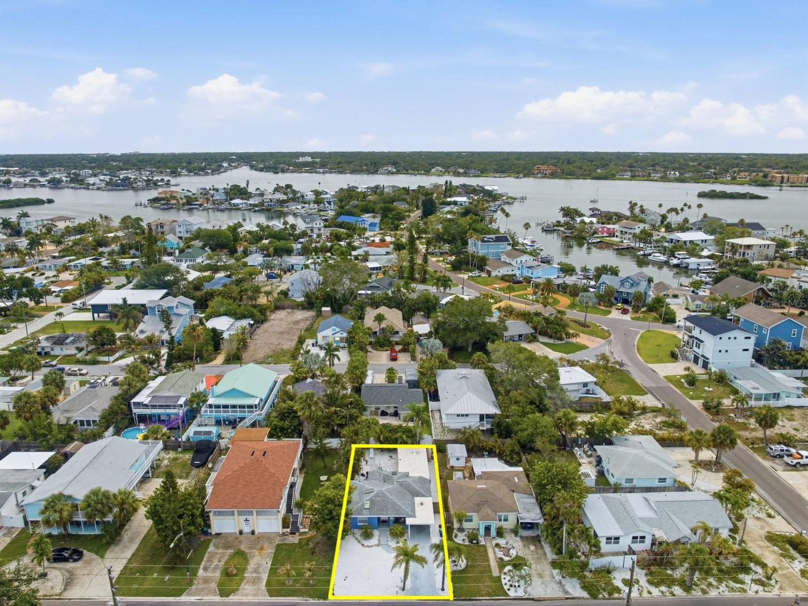Virtually Staged. Welcome to 1207 1st St, Indian Rocks Beach, a beautifully renovated 2-bedroom, 2-bathroom coastal retreat located in the heart of one of the Gulf Coast’s most desirable beach communities, just 400 yards from the beach. Built with concrete block construction, this home offers both quality and peace of mind in a prime beach-area location.
Completely remodeled in 2024 and further updated again in 2025, the home features a bright open floor plan, a brand-new kitchen with new cabinetry, stone countertops, stainless steel appliances, updated bathrooms, new flooring, fresh interior paint, and stylish modern finishes throughout. The home is being sold fully furnished, including smallwares, linens, and towels, making it truly turnkey and ready for immediate occupancy or vacation rental use.
Step outside to enjoy the newly finished paver patio and low-maintenance outdoor living space. The exterior landscaping consists of pavers and shell, creating an attractive coastal look with very minimal upkeep — perfect for owners, guests, or vacation rental operations.
Situated just minutes from Indian Rocks Beach Park, residents and guests can enjoy convenient access to pickleball courts, basketball courts, a playground, baseball field, and skate park. The property is also close to public beach access along the Gulf of America, making it easy to enjoy the sand, sunsets, and relaxed coastal lifestyle that Indian Rocks Beach is known for.
With no rental restrictions, this home offers excellent flexibility as a short-term vacation rental, seasonal getaway, or primary residence. Indian Rocks Beach offers a charming, laid-back beach town atmosphere with local restaurants, nightlife, entertainment, boutique shops, and waterfront dining nearby. Plus, you are just a short drive from Clearwater Beach, offering even more dining, boating, entertainment, and world-famous beach attractions. A rare opportunity to own a fully updated, fully furnished concrete block beach-area property in a highly sought-after location with strong lifestyle and rental appeal.