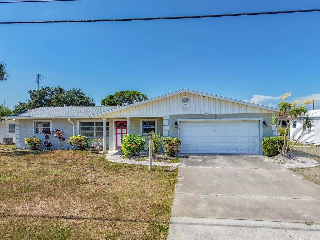 Waterfront Gulf-access opportunity on Snook Bayou Canal! Bring your vision to this diamond in the rough featuring 100 feet of seawall, a covered boat lift, and direct boating access to the Intracoastal Waterway, Lemon Bay, and the open waters of the Gulf. Designed for comfort and entertaining, this split floor plan offers two primary suites, a spacious living room, and a separate family room—ideal for hosting family and friends. Enjoy a highly desirable Southwest Florida location surrounded by boating, fishing, golf, beaches, shopping, dining, medical services, parks, trails, a well-regarded school district, and year-round recreation. Nearby Englewood Beach and Manasota Beach offer Gulf Coast sand and sunsets, while Venice, Wellen Park, Port Charlotte, El Jobean, and Boca Grande place you close to waterfront dining, boutique shops, marinas, farmers markets, entertainment, nature preserves, spring training baseball, and vibrant community events. Centrally positioned for easy access to Gulf beaches, Lemon Bay, the Intracoastal Waterway, and regional amenities, this canal-front home offers exceptional potential in a sought-after boating lifestyle setting. Recent updates and features include a roof approximately four years young, a water heater installed approximately two years ago, and a hurricane-rated garage door. Clean Four Point and Wind Mitigation inspections are available for review. Add your personal touch and unlock the full beauty and value of this waterfront property!