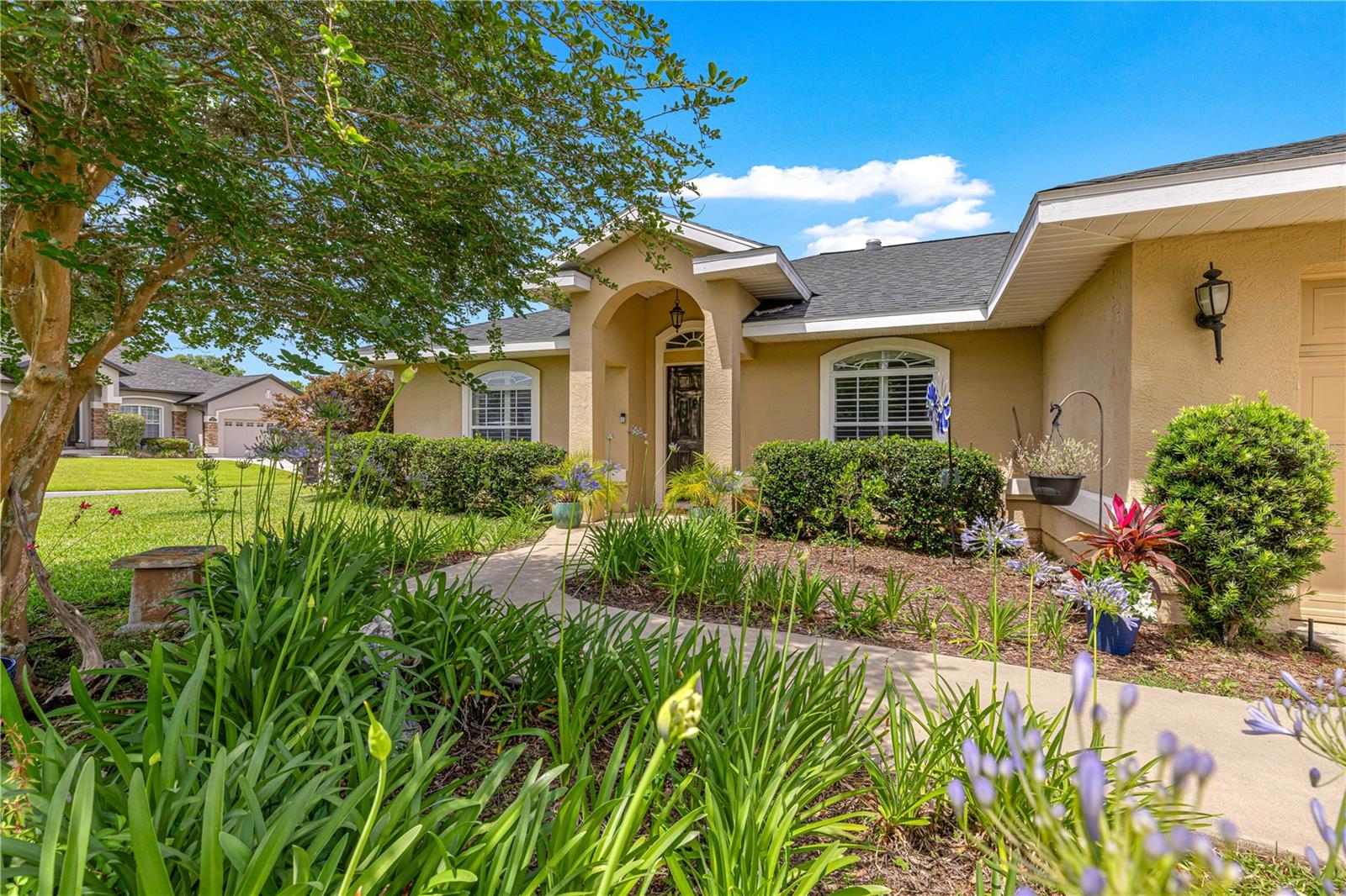 More pictures to come.  4/3 pool home in 34471 zip code.  Corner lot.  Gated neighborhood with community pool, tennis and pickleball courts
Roof 2023, Water Heater 2026, Serviced and maintained A/C, Gold Package transferrable Home Warranty.  Plantation Shutters.  2025 Pool enclosure..  Large pantry and a lot of closet storage space.  Open concept kitchen, dining and family room.  Zoned for South Ocala Elementary, Osceola Middle and Forest HS.  Minutes from historic downtown Ocala, Florida