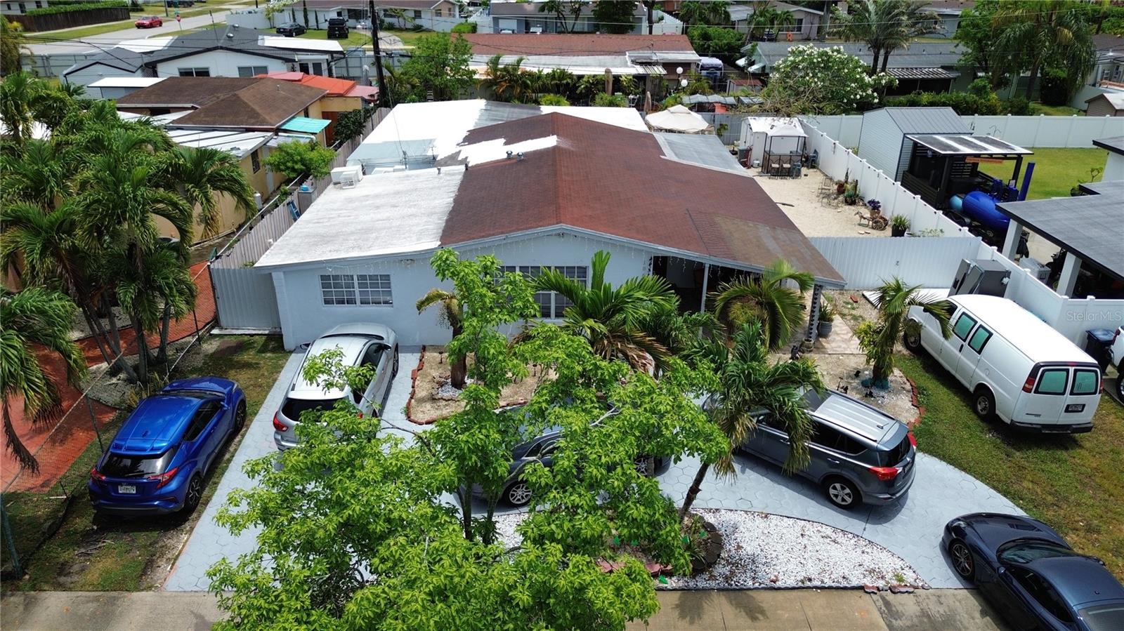 <BACK ON THE MARKET><HIGHEST & BEST BY 07/29/2026><FIRE SALE><INVESTOR SPECIAL><TURNKEY INVESTMENT> This is an incredible opportunity in one of Cutler Bay's most desirable and growing neighborhoods. Situated on a quiet residential street just minutes from shopping, dining, major highways, and everyday conveniences, this versatile property offers the perfect blend of comfortable living and exceptional income-producing potential. This is an ideal opportunity for investors, multigenerational families, or owner-occupants looking to offset their living expenses with substantial rental income.

Beautifully positioned on a fully fenced lot, the property boasts excellent curb appeal with a large circular driveway providing ample parking for multiple vehicles, boats, work trucks, RVs, or recreational toys. Mature tropical landscaping, decorative rock accents, and a spacious covered front porch create a warm and inviting first impression. Decorative tile flooring, exposed beam details, and a beautiful wood front door further enhance the home's charm and character.

Inside the main residence, you're welcomed by a bright open-concept layout featuring oversized tile flooring, elegant archways, and abundant natural light throughout. The spacious kitchen is appointed with extensive custom cabinetry, rich stone countertops, stainless steel appliances, and a breakfast bar ideal for entertaining. The beautifully renovated bathroom offers a spa-inspired feel with designer tilework, a frameless glass shower, and modern finishes, while the generously sized bedrooms provide comfort and functionality.

Step outside into an impressive private outdoor retreat designed for entertaining and relaxation. The expansive covered patio and custom outdoor kitchen create the perfect setting for gatherings year-round. Beyond, the massive backyard offers endless possibilities with room for a pool, tiki hut, guest house, additional storage, or recreational amenities. The home offers tremendous flexibility and income-producing potential, featuring private living spaces, spacious bedrooms, and dedicated bathrooms.


Important: ***Property is subject to an existing code violation related to unpermitted/illegal efficiency units. Property is being sold AS-IS. Buyer shall assume responsibility for conducting all inspections and due diligence regarding permits, code compliance, zoning, and any corrective actions that may be required by the municipality. Seller makes no representations regarding the legality or future use of the existing improvements.***                                                                                                                                                                                   With no HOA and no rental restrictions, opportunities like this are becoming increasingly rare in South Florida. Whether you're seeking a primary residence with supplemental income, a multigenerational living solution, or a high-cash-flow investment property, this unique Cutler Bay opportunity offers exceptional versatility, strong income potential, and endless possibilities.