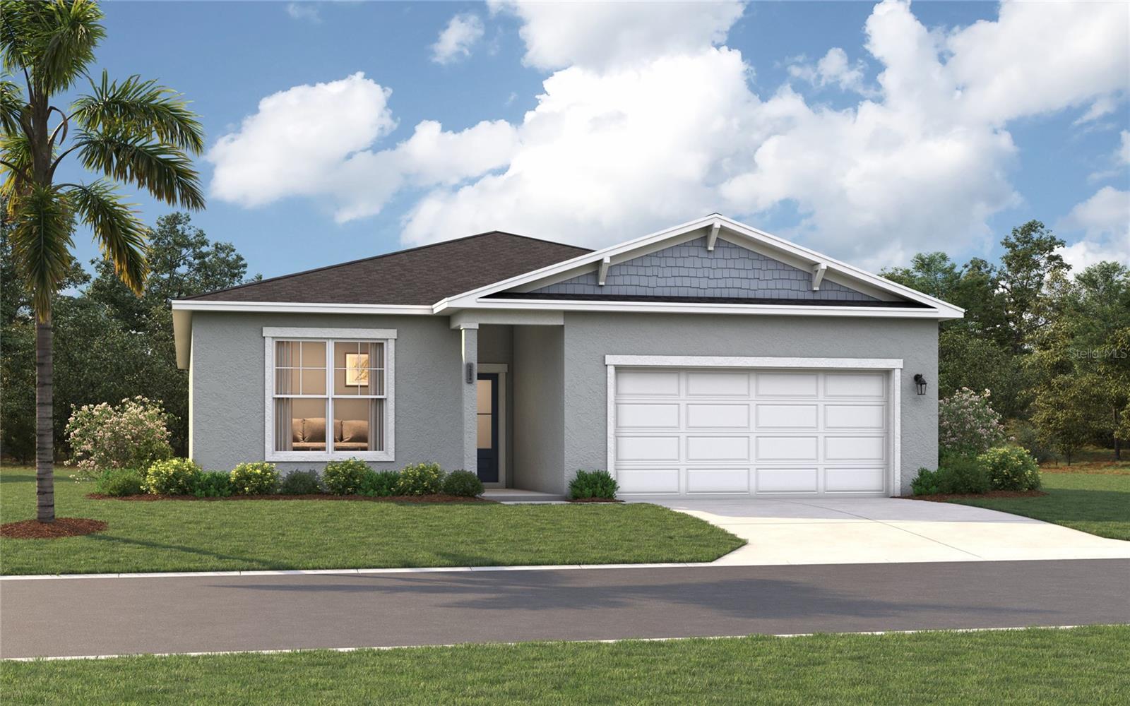 One or more photo(s) has been virtually staged. Under Construction. Experience the convenience and accessibility of this incredible location. Located off Florida's Turnpike, enjoy easy access to downtown Leesburg, Orlando, and the Mount Dora area. Running errands or grocery shopping is a breeze, as downtown Leesburg's major shops and restaurants are just minutes away. If you seek an active lifestyle and a love of the outdoors, you'll find numerous parks, lakes, golf courses, and nature preserves nearby. Soak in panoramic views from the Lake Apopka Loop Observation Tower or the Green Mountain Scenic Overlook, and visit the tranquil Flat Island Preserve—all just a short drive away! Discover a world of enjoyment and relaxation right outside your door. Relax at the neighborhood pool with cabana, play on the playground, or spend quality time with your furry friend at the dog park.
The Seaton is the perfect single-family home for growing families and first-time buyers. Step from your front door or two car garage into a light, airy living area with an open kitchen overlooking the great room- complete with access to private patio or large covered lanai for those who enjoy outdoor activities or entertaining guests alike! On the other side of this ideal setup lie three bedrooms, two bathrooms, a walk-in laundry room and more! The secluded primary suite has all you need in privacy; dual sinks, spacious closet plus extra linen storage make it feel like nothing else matters but restful comfort! Get ready to settle down somewhere special – come see why this 2,001 square foot new construction could be just what you've been looking for! *Photos are from a similar home.