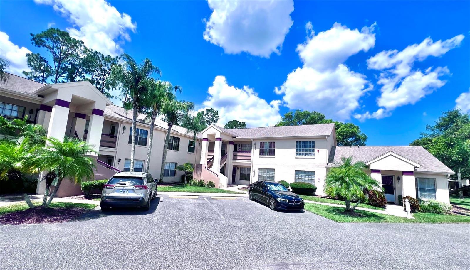 Available NOW at a great Price! Wonderful Ground Floor Condo with amenities and a lifestyle you want in the desirable Millpond Community at New Port Richey Florida! This charming condo completely remodeled has 2 Bedrooms with 1 Full Bath plus inside laundry with plenty of space for storage. *Washer & Dryer stackable combo Included* From the entry to family room you will find Beautiful Wood Laminate flooring throughout and Fans in all the rooms. Shows like a Model! The kitchen has Granite Counters, Stainless Steel Appliances, sleek Cabinets and a breakfast bar that overlooks the living room area with access to a covered & screened Porch space. The Bedrooms are Spacious. The MODERN Full bathroom comes stocked with vanity sink, Elongated toilet and a shower/ tub combo on Wood TILE flooring. Park like views from the screen enclosed lanai. The Patio is perfect for enjoying the Florida weather and relaxing! *Call now* The community has a Heated community POOL & SPA for your enjoyment along with shuffleboard, recreation building and fitness center. This has been a nonsmoking residence. *Trash and Basic Cable is included in the HOA fee* Located near all shopping, doctors, schools, beaches & major roads to get you to work and the entertainment. NOT A 55+(No Age Restrictions). Community dog friendly. 1 Assigned Parking space & Guest Parking available. Great location & Good Schools - Call to view now and buy!