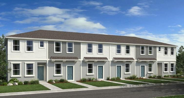 Under Construction. What's Special: Close to Park | Close to Amenity | Close to Trails | Convenient 1st Floor Living. New Construction - June Completion! Built by America's Most Trusted Home Builder. Welcome to the Hazel at 10629 Orbit Terrace in The Townes at Skye Ranch! This charming townhome offers a thoughtfully designed living space with 2 bedrooms and 2.5 bathrooms. Step inside to a bright foyer that flows into an open dining area and great room, perfect for gathering. Toward the back, you'll find a convenient half bath and a modern kitchen with a spacious pantry and access to a private outdoor patio. Upstairs, enjoy a serene primary suite with two generous closets, a secondary bedroom, and a full bath. The laundry area is also located upstairs for easy access. Discover modern, open-concept townhomes in the gated, master-planned Skye Ranch community in Sarasota. Ideally located at Clark and Lorraine Roads, this premier setting offers endless opportunities to explore and enjoy life. The community preserves natural beauty with grand oaks, lush palms, forested wetlands, pristine lakes, and native wildlife. Additional Highlights Include: washer, dryer, GE refrigerator, whole house blinds, extended LVP flooring on first floor. Photos are for representative purposes only. MLS#A4686382