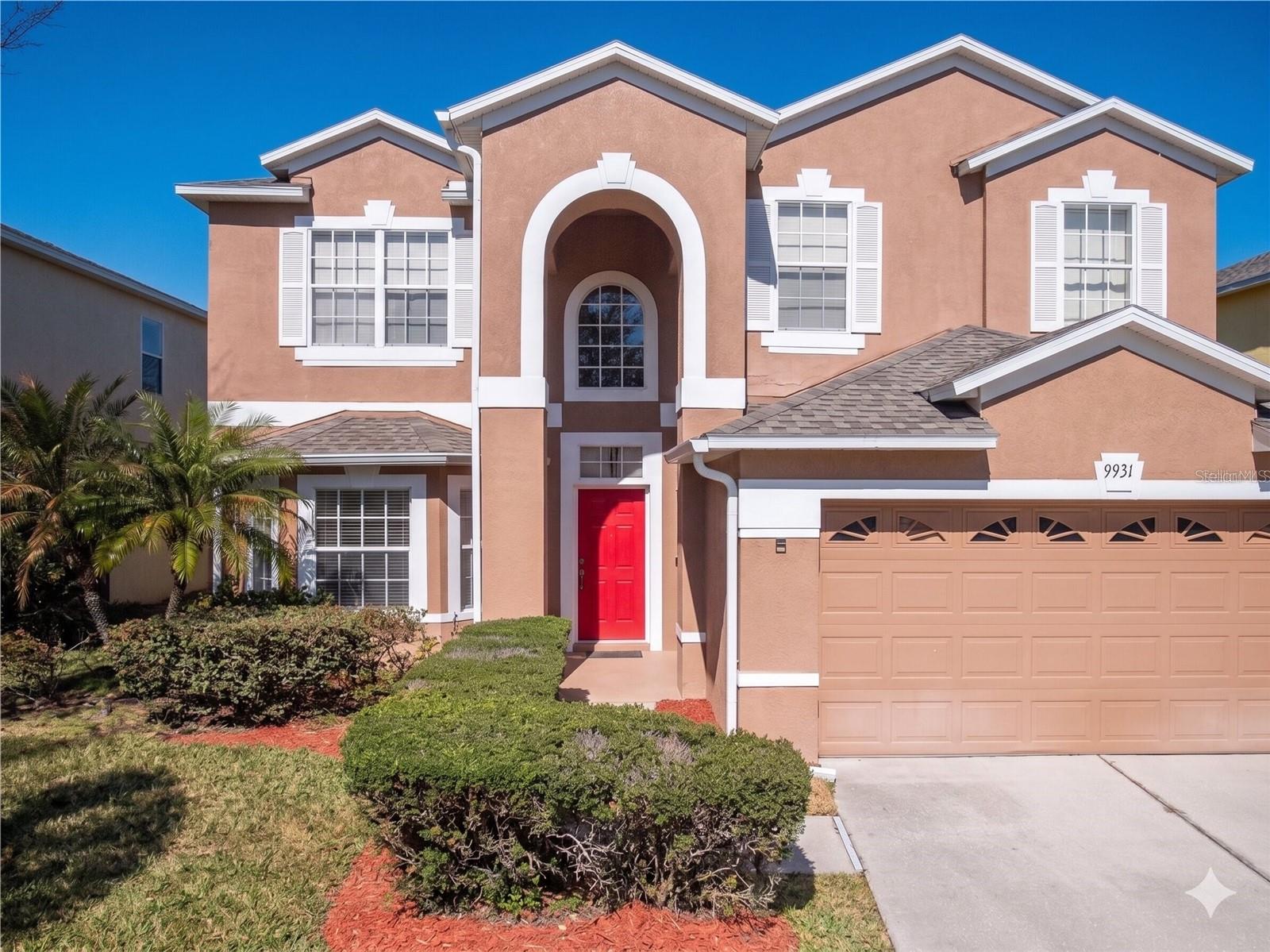 Beautiful two-story home located in the gated North Shore at Lake Hart community in Lake Nona. Features include soaring ceilings, abundant natural light, formal living and dining areas, an open-concept kitchen with ample cabinetry, center island, walk-in pantry, and a spacious family room. Additional highlights include a first-floor guest suite, an upstairs loft area, and a primary retreat with a walk-in closet and spa-inspired bath. Community amenities include a pool, fitness center, tennis and basketball courts, dock access, and an 18-hole championship golf course. Conveniently located near Lake Nona Medical City, Orlando International Airport, major highways, shopping, and dining.
