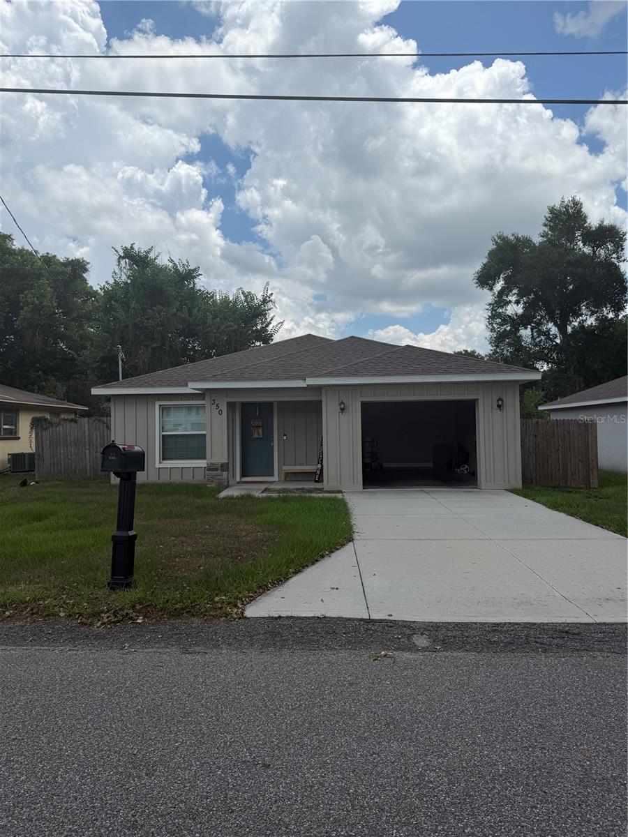 Location Location!! NO HOA, NO CDD, Built in 2023. QUIET, YET CONVENIENT LOCATION! Whether you're shopping for a first home, Investment or last home, this beauty is just what you’ve been looking for. Beautiful 3BR/2BA, this home has an open floor plan, living room/dinning groom /family room kitchen combo. Kitchen comes equipped with stainless steel appliances, granite countertops, central a/c and heating. All stainless-steel appliances convey. This home will not last long, call today for your private showing.