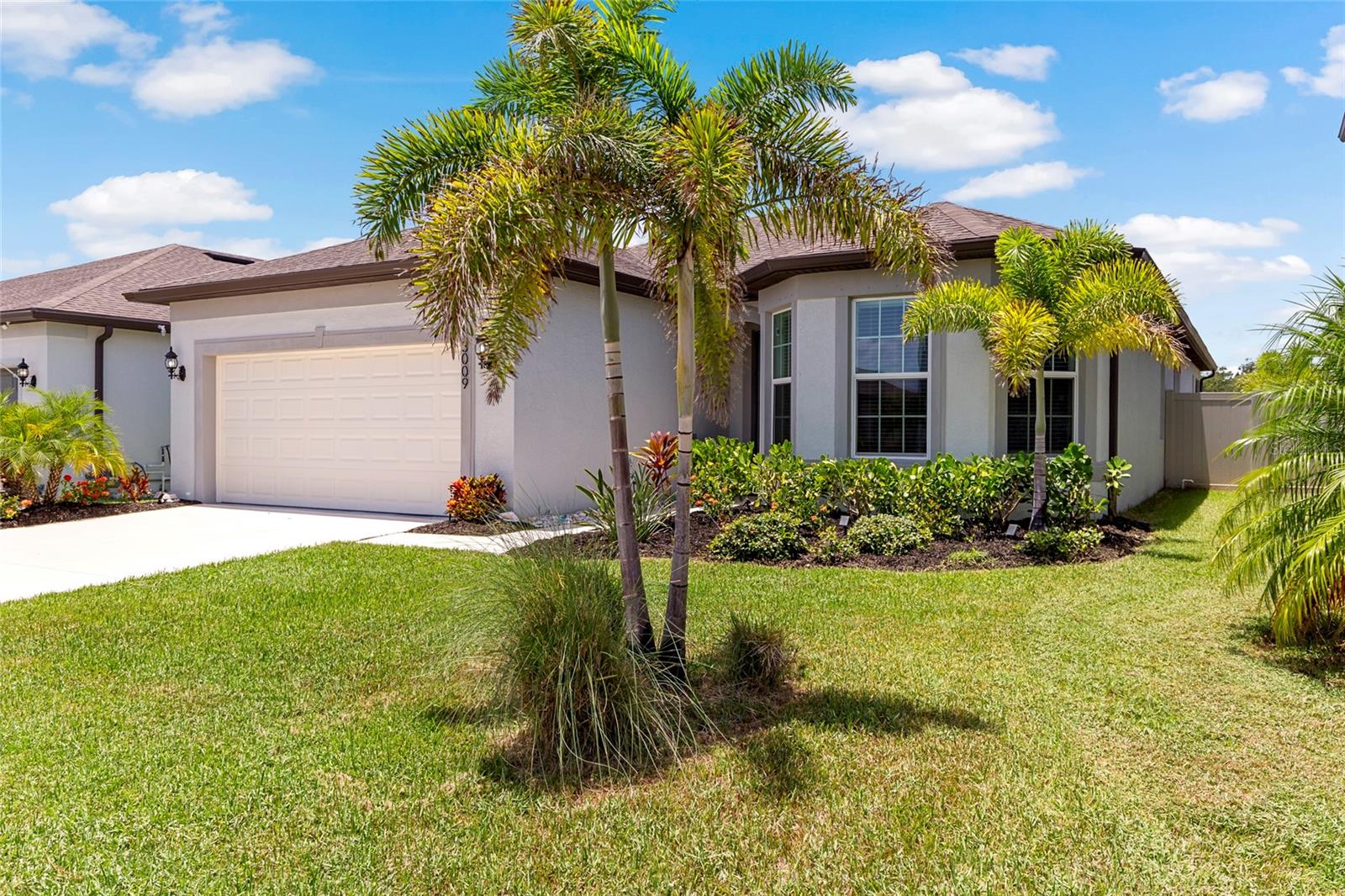 This exceptional property checks all the boxes and then adds more.   Enhanced with a $60,000 LUXE upgrade package this 4-bedroom 3 bath home features an open floor plan that creates seamless connection throughout, including Two private en-suites ideal for multi-generational living or guest comfort.  Gourmet chef's kitchen designed  as the heart of the home. Beautiful Quartz countertop, striking designer back splash, Beautiful soft grey wood cabinetry provides that touch of elegance.  Endless storage, Luxury vinyl flooring, Water softener, water filtration system, upgraded fans & lighting, Built in wall Shelving in Great Room.  Extended living room.  Fully insulated garage with decorative epoxy flooring durability & slip resistant.   6' privacy fence outside the large screened lanai. With all the emphasis on energy costs this home is loaded with energy features gas water heater, off ridge vent and flow soffit system for effective attic ventilation, gas dryer, stove & tank-less water heater. Building wrap which directs water downward and outward to reduce moisture intrusion.   Gutters, Energy efficient appliances to reduces energy consumption, Low-E dual pane Energy saving windows
R30 insulation, air infiltrator sealant applied around all exterior openings, low consumption plumbing fixtures, tank-less gas water heater, fully insulated garage.  Home is concrete block w/Cementous textured  finish.     

Additional enhancements feature blue tooth oven, video doorbell, hardwired rooms, USB outlets in kitchen and Primary suite, Cable and High-speed internet wireless router, cable included in the low HOA fees.  

 
Sentricon termite prevention system around exterior of home and pest control in walls.  

Nestled in this quaint boutique community known as Breakwater/Marwood with access to everywhere and everything.   Airports, theatre, fine dining, etc. Sarasota, Tampa, St. Pete and a selection of beautiful sandy beaches, boating, fishing and other recreation.