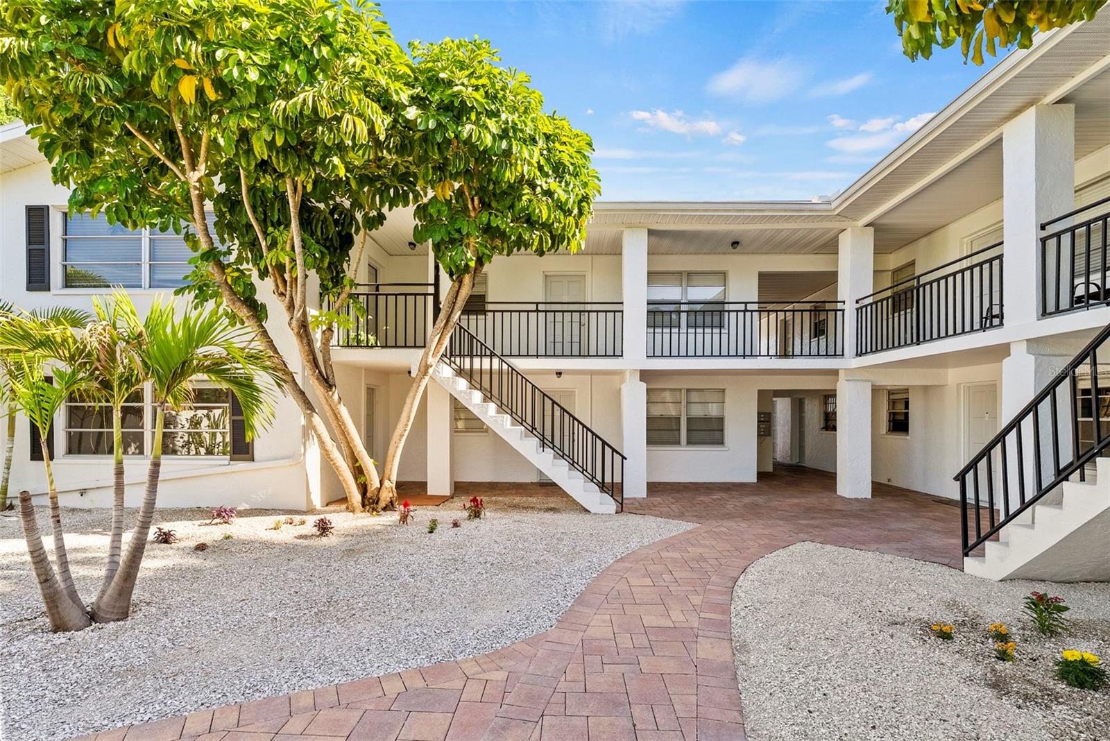 Very rare fresh to market apartment building in the highly desirable Kenwood neighborhood near downtown St Petersburg. Seven 2br/1ba & three 1br/1ba units with a lovely courtyard setting. Features include ten on-site parking spaces, block construction, coin laundry, and room for a pool. A condo conversion is certainly an option. Within walking distance of the Grand Central District, with all of its dining, shopping and nightlife. Please see attached brochure for additional details and photos