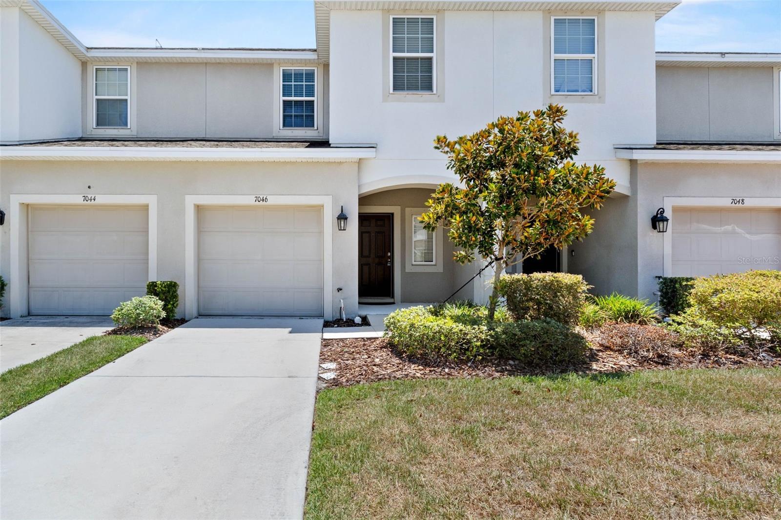 Beautiful 3-bedroom, 2.5-bath townhome with a one-car garage in the desirable Oak Creek community of Riverview. Built in 2019, this two-story home features an open-concept layout with a granite kitchen island, stainless steel appliances, and a screened lanai overlooking a peaceful conservation area with no rear neighbors. All bedrooms and the laundry room are conveniently located upstairs. Residents enjoy a community pool and playground, with easy access to I-75, US-301, shopping, dining, Brandon, and downtown Tampa. All measurements are approximate and should be independently verified.