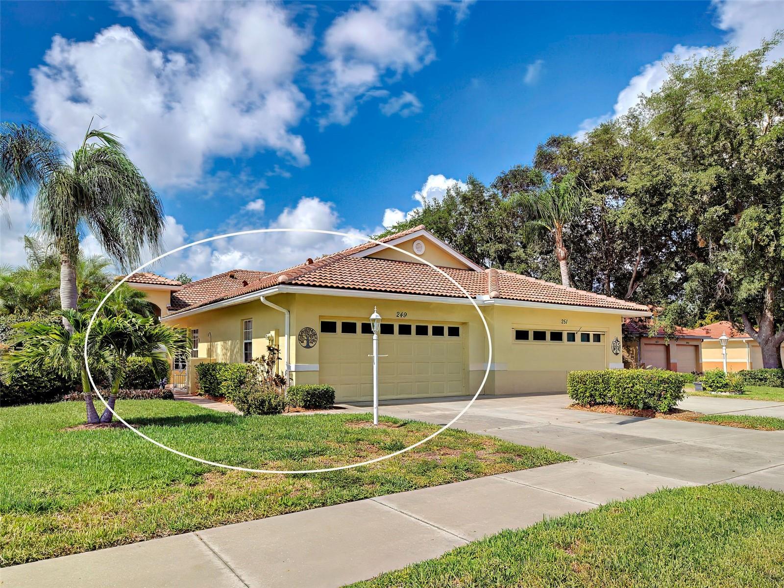 Welcome to Vista Del Lago in beautiful Venice, Florida! This well-maintained 2-bedroom, 2 bath villa with a versatile den/flex room offers comfort, style, and peaceful pond views in one of Venice’s desirable communities. The spacious primary suite features a walk-in closet and beautifully updated ensuite bathroom with a large walk-in shower. The guest bathroom also includes a large walk-in shower, providing convenience and modern appeal for family and visitors alike. Numerous updates give this home added value and peace of mind, including a roof less than 2 years old, patio less than 2 years old, slider replaced 3 years ago, and a primary bathroom renovation completed 2 years ago. The kitchen was tastefully updated 4 years ago with new cabinetry and is equipped with newer appliances. The garage features a durable epoxy floor installed just 2 years ago. Relax on the lanai while enjoying serene views of the tranquil pond and surrounding nature. Vista Del Lago is a wonderful neighborhood conveniently located close to everything Venice has to offer, including beautiful Gulf beaches, exceptional shopping, golf, entertainment, and a wide variety of dining options. Don’t miss this opportunity to own a move-in ready villa in a fantastic location. Schedule your private showing today!